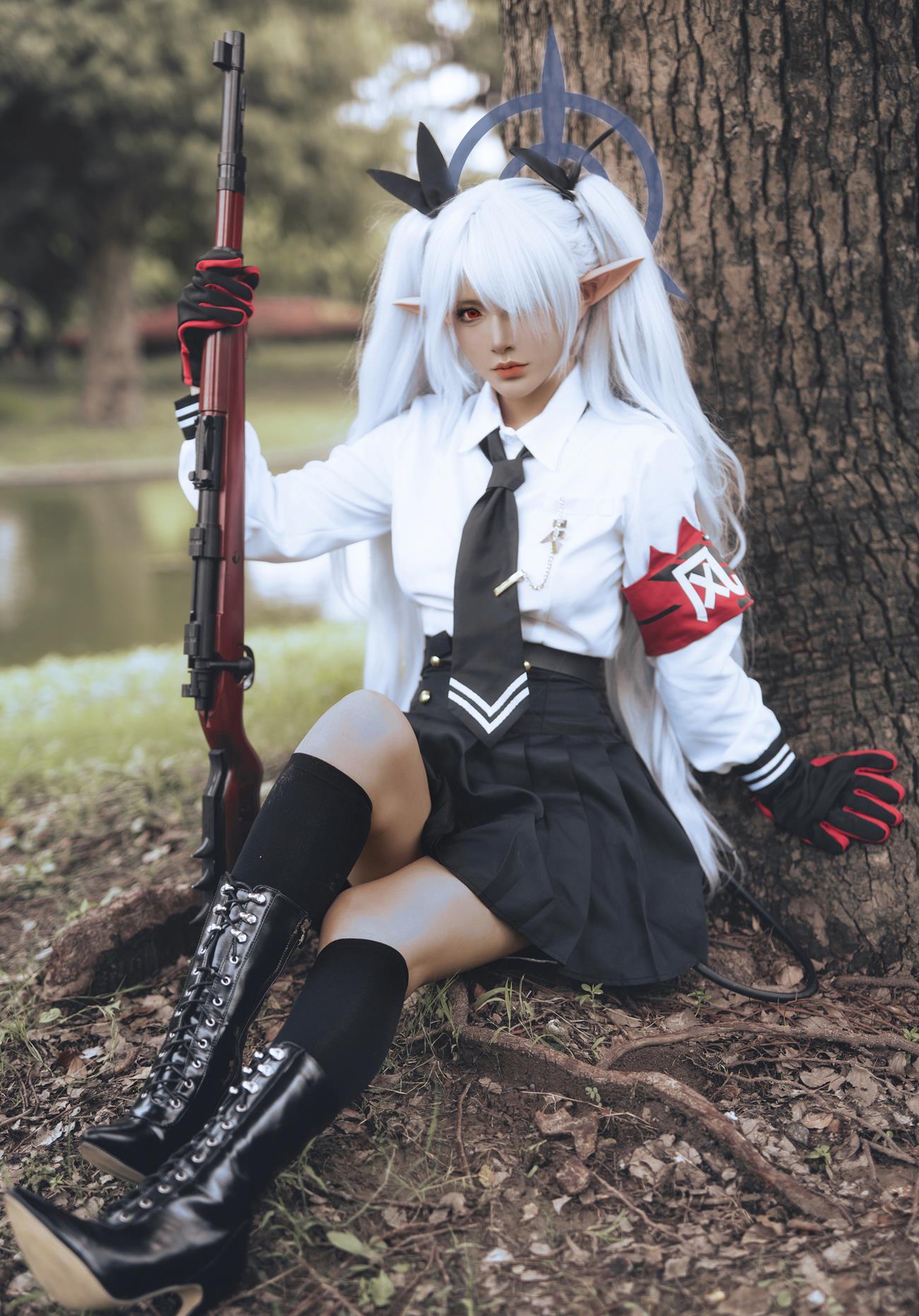 铁板烧鬼舞w – 蔚蓝档案 银镜伊织[17P/118MB]插图1