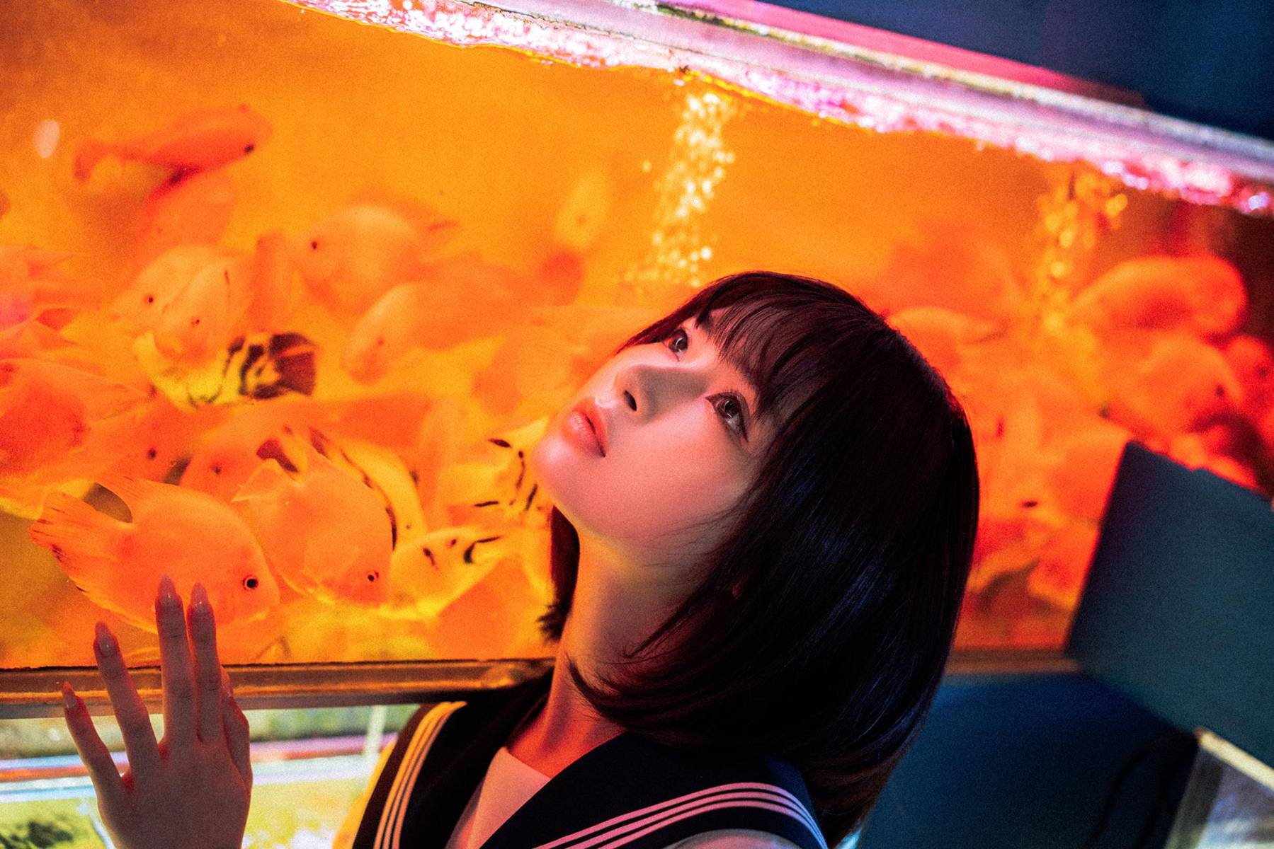 网紅Coser@河豚抚子 金鱼JK [15P/396MB]插图1