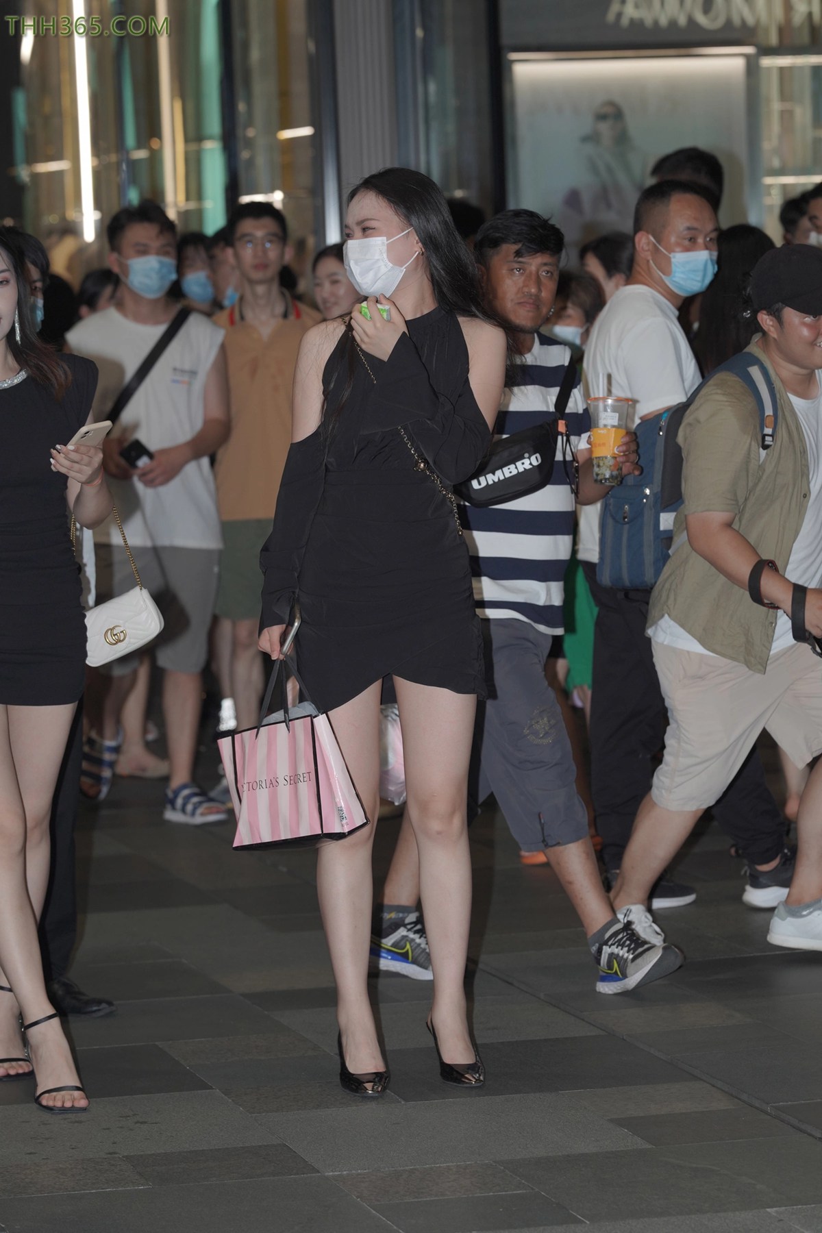 精选街拍作品 NO.4497 简约优雅黑裙[192P/434MB]插图3