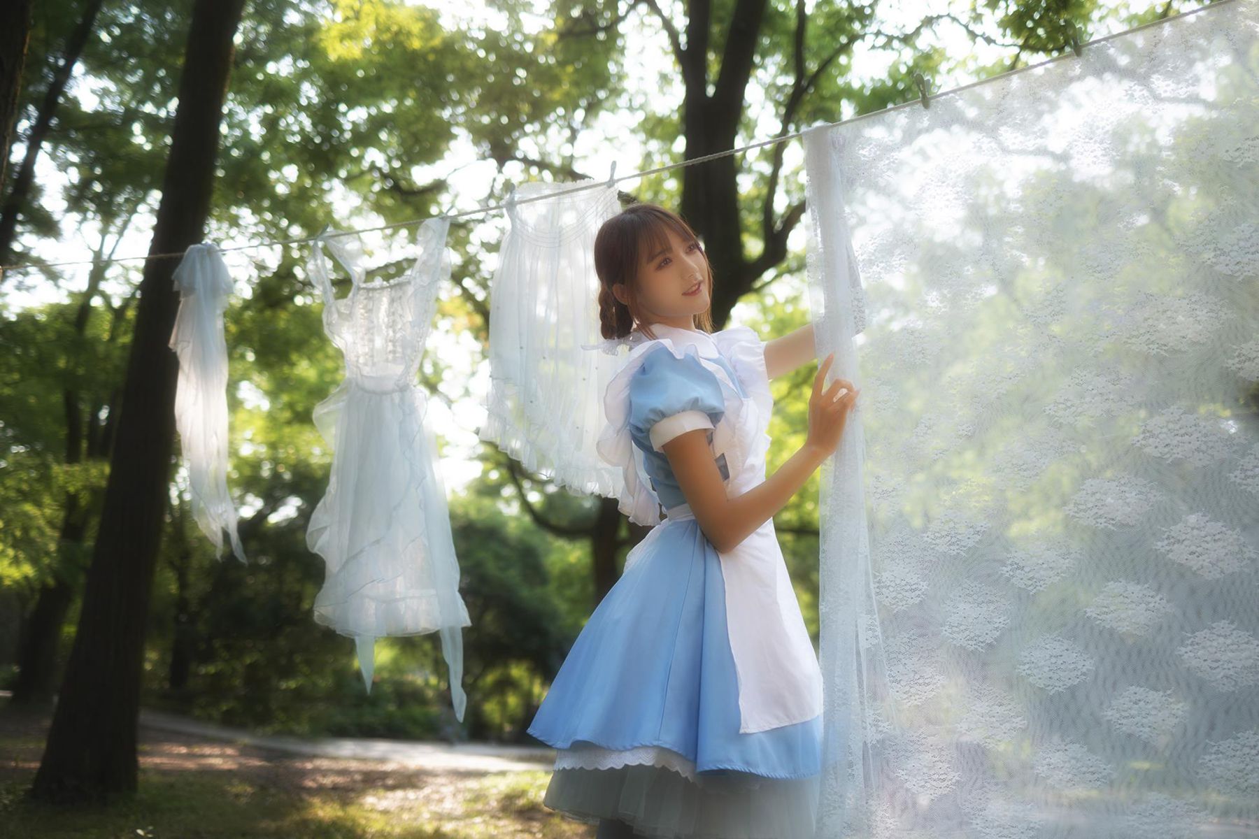 人气Coser@兔子Zzz不吃胡萝卜 阳光很好闻[41P/383MB]插图3