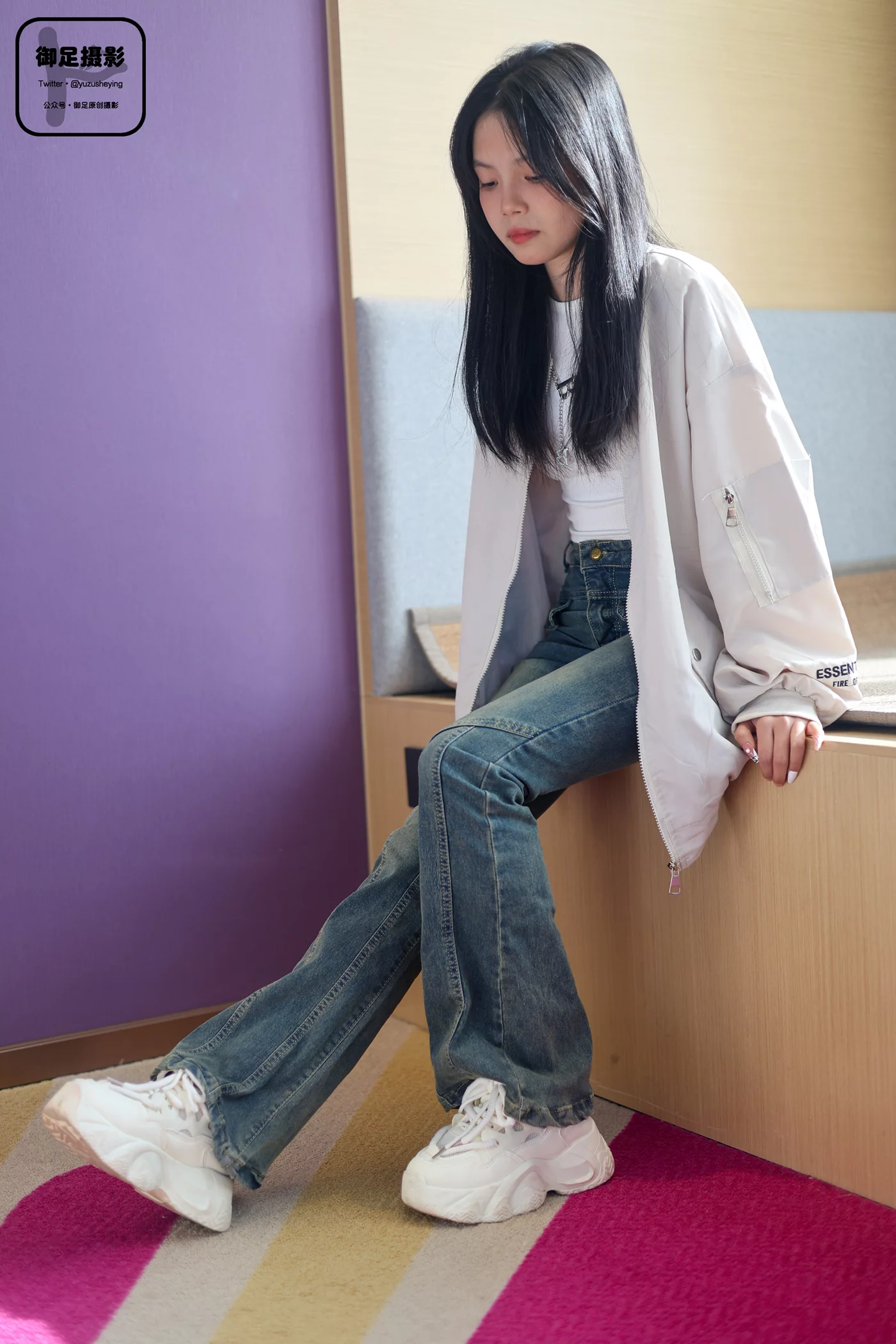 御足摄影 NO.017 – 咖色袜裸足[93P/1V/3.26GB]插图1