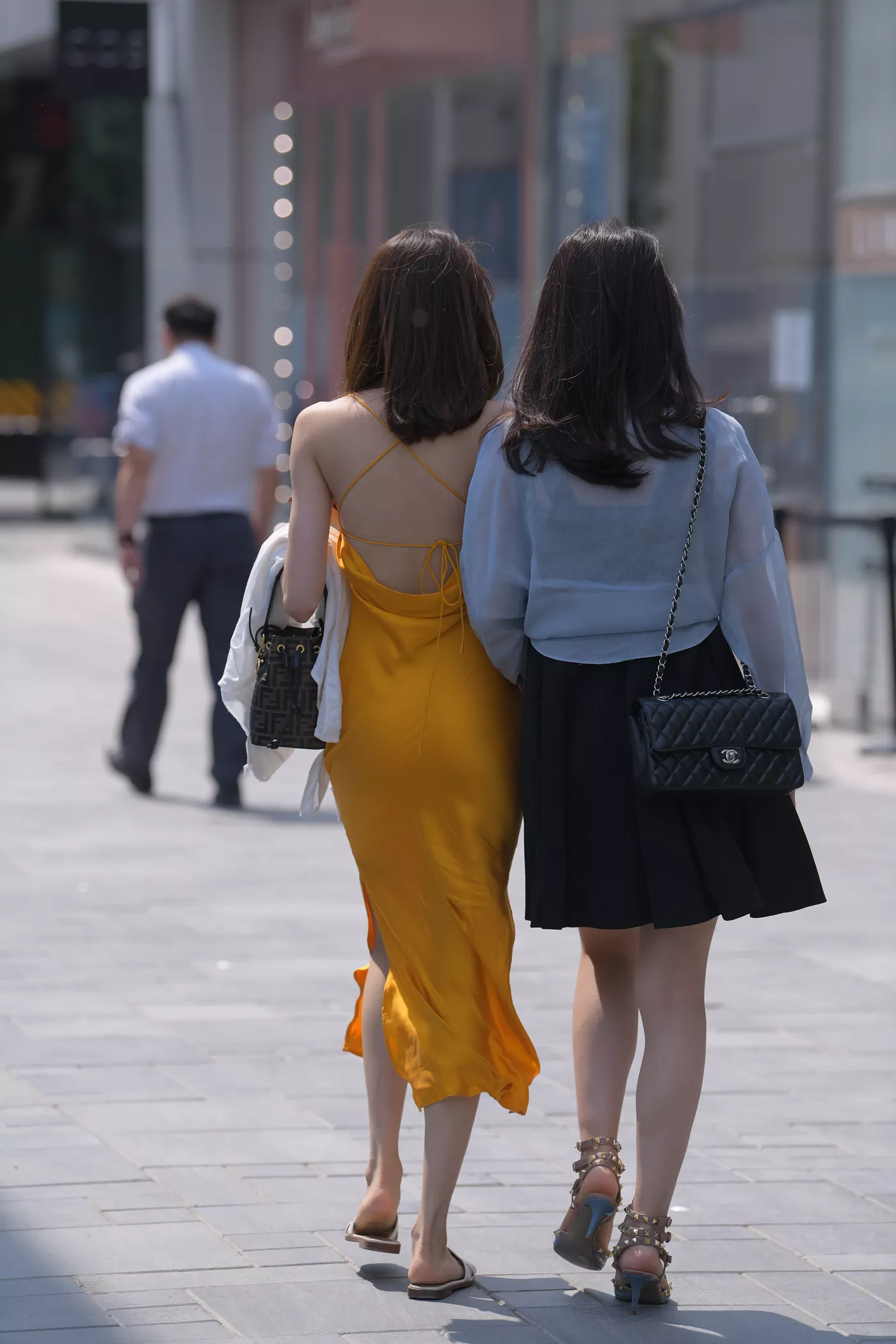 精选街拍作品 NO.4599 丝质吊带裙[148P/265MB]插图2