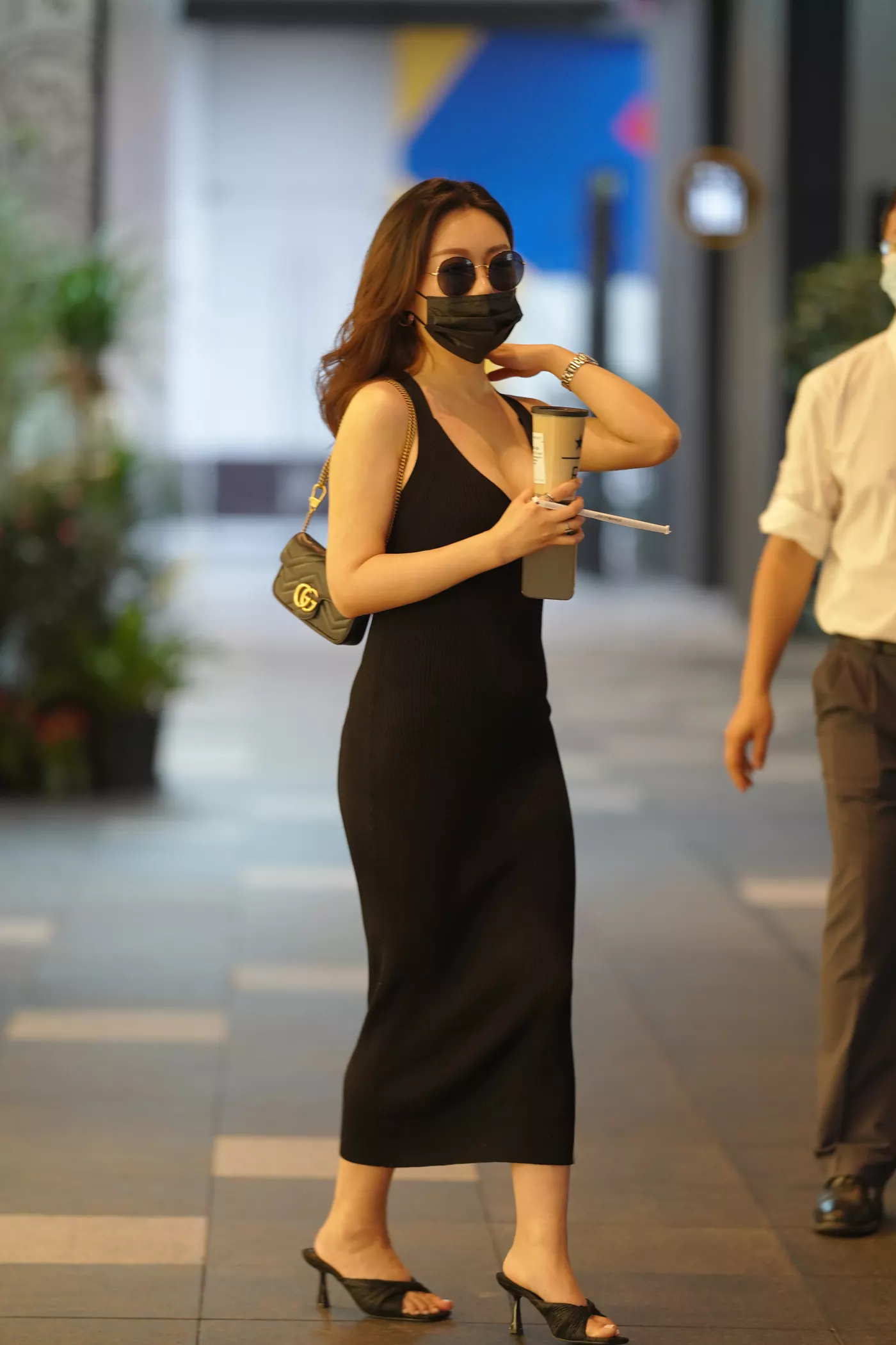 精选街拍作品 NO.4544 黑色长裙[133P/358MB]插图2