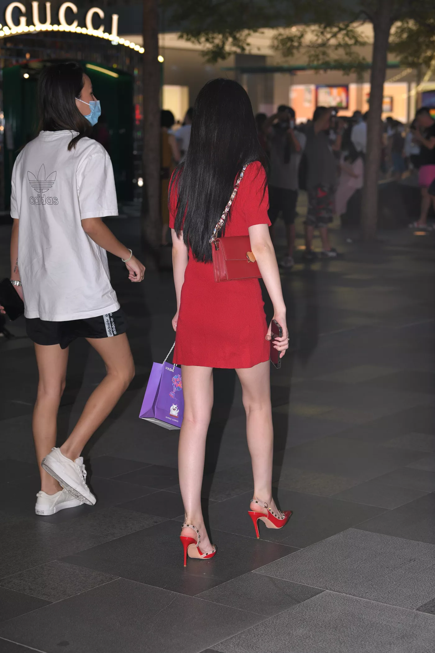 精选街拍作品 NO.4604 亮眼的红色连衣裙[136P/346MB]插图3