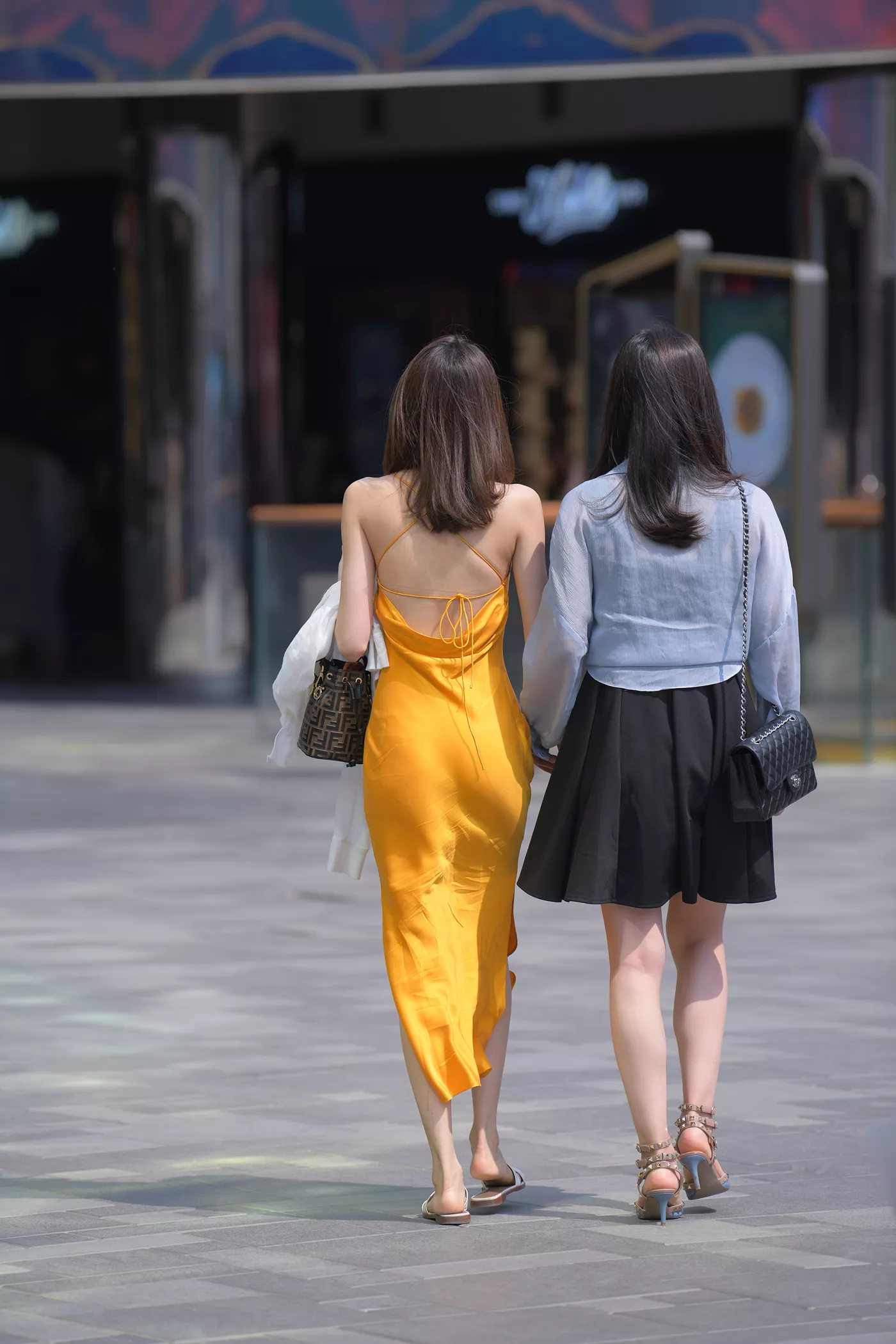 精选街拍作品 NO.4599 丝质吊带裙[148P/265MB]插图3