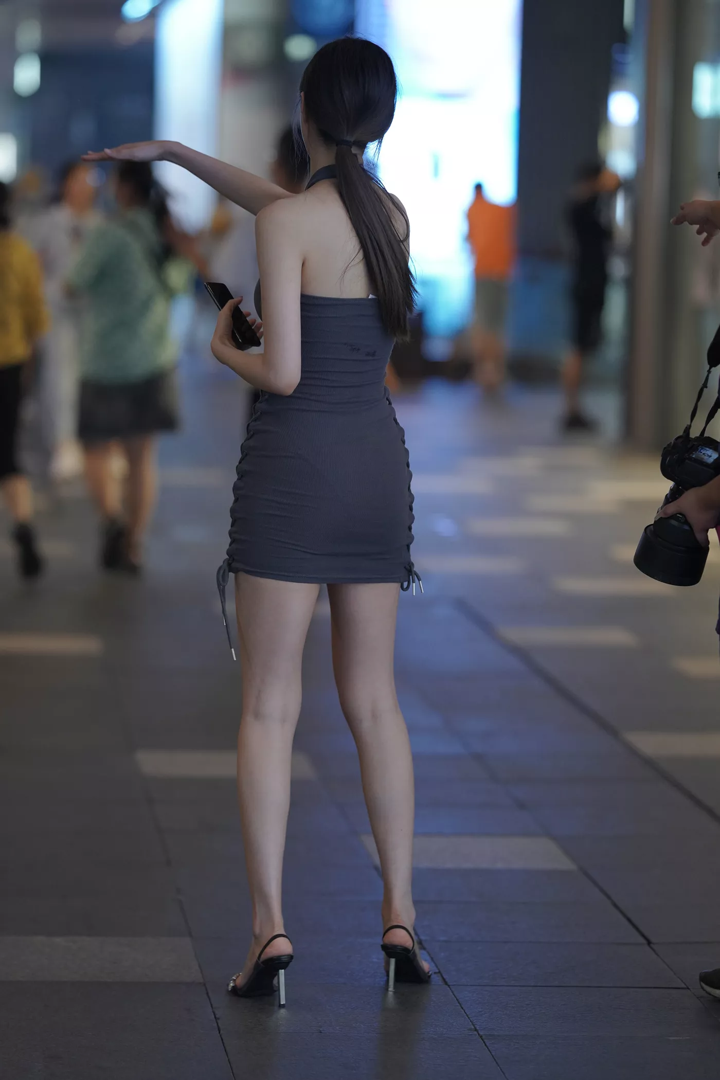 精选街拍作品 NO.4583 吊带修身裙[212P/711MB]插图3