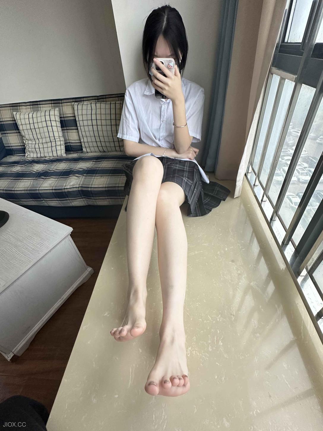 远山摄影JK皮鞋白袜子裸足[130P/1V/351M]插图4