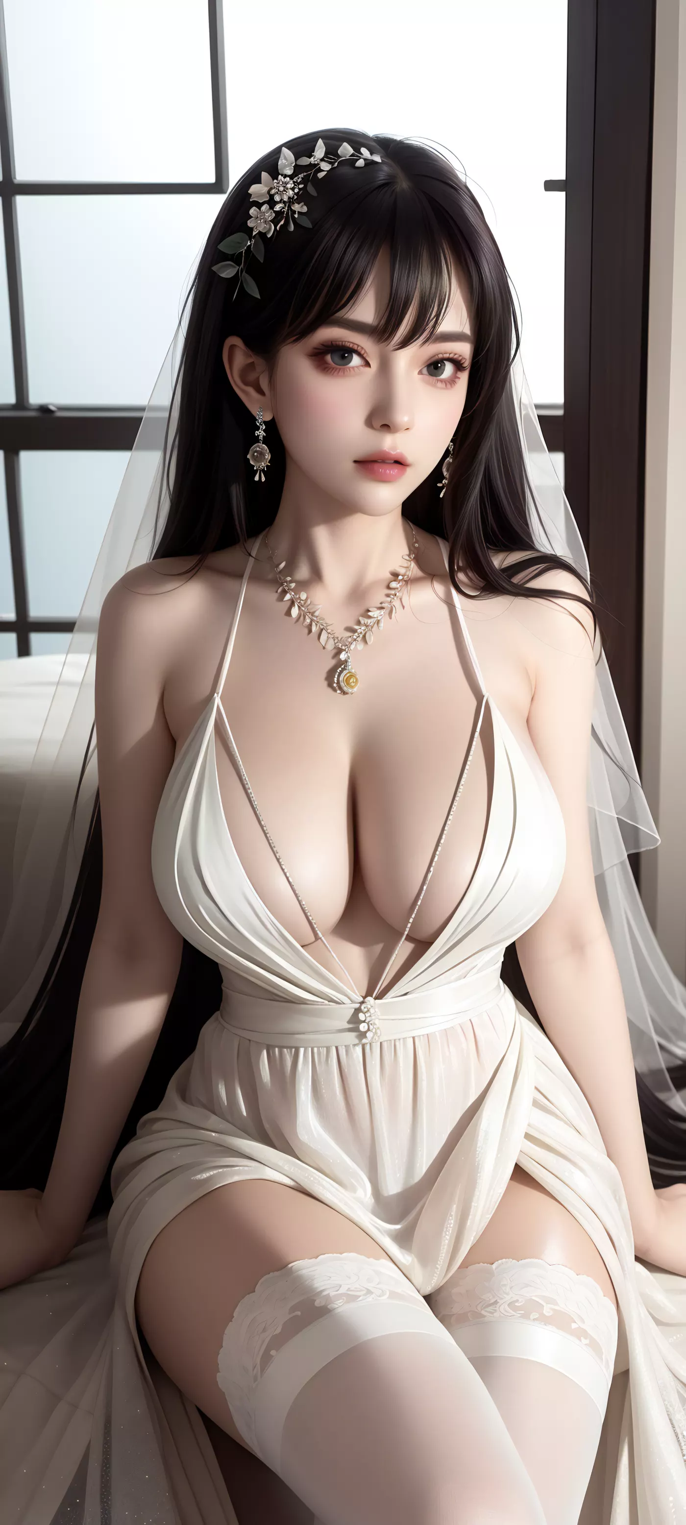 AI绘画 443 白色婚纱[44P/265MB]插图1