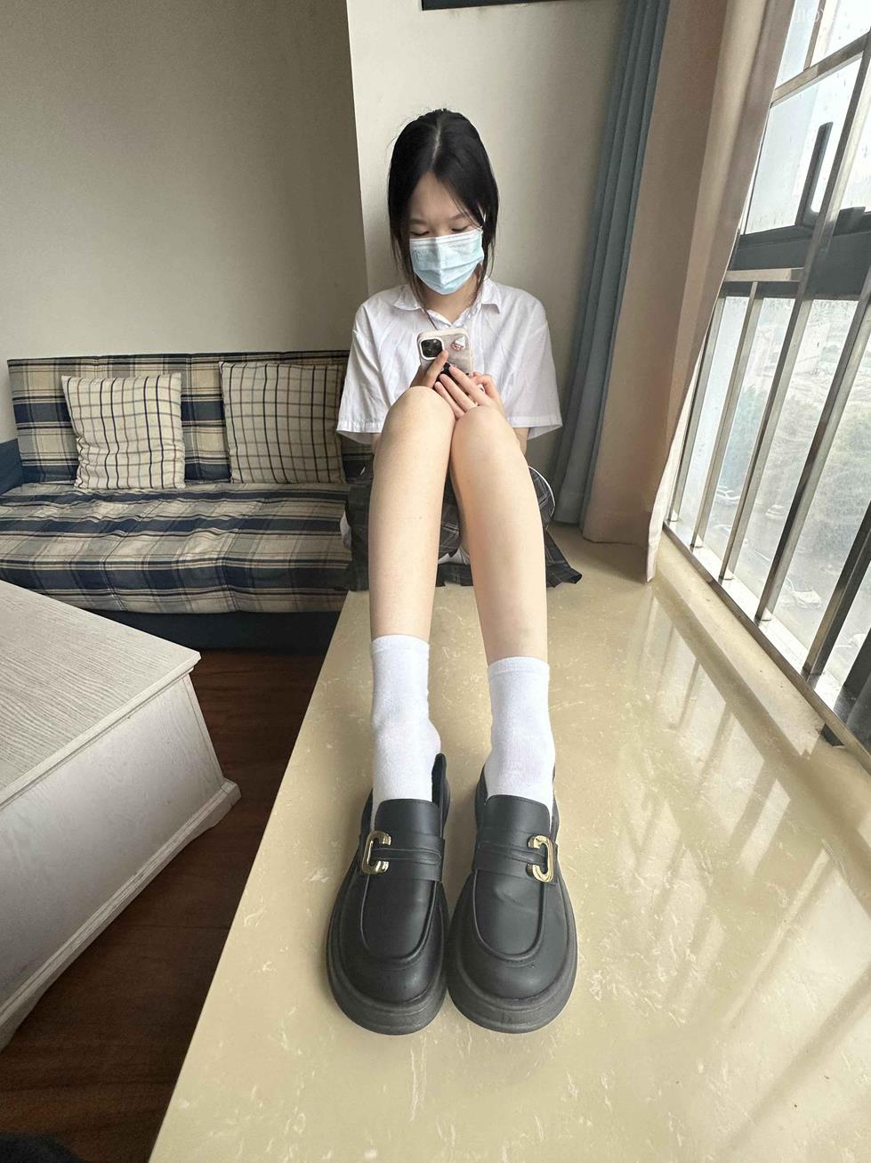 远山摄影JK皮鞋白袜子裸足[130P/1V/351M]插图1