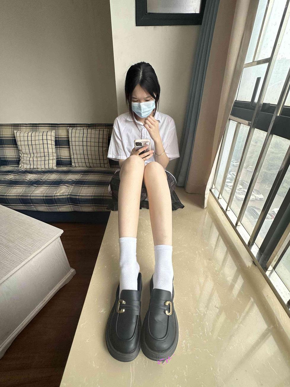 远山摄影JK皮鞋白袜子裸足[130P/1V/351M]插图6