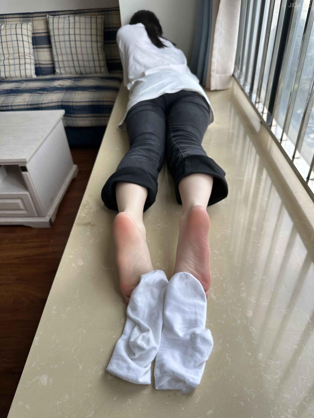 远山摄影JK皮鞋白袜子裸足[130P/1V/351M]插图2