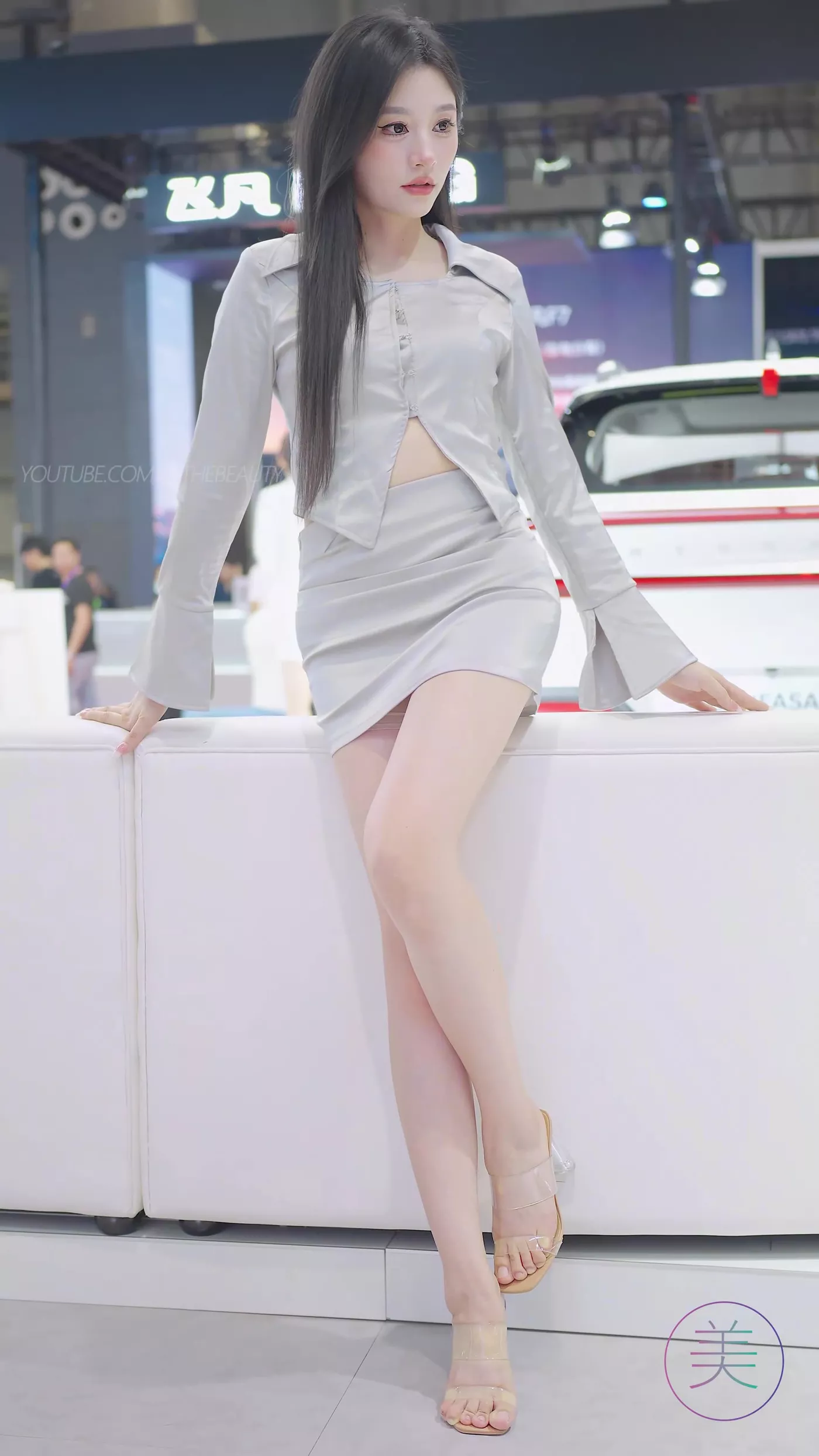 NO.0438 2023 东莞秋季车展 Racing Model 车模抖音网荭随拍车模01[1V/132MB]插图1