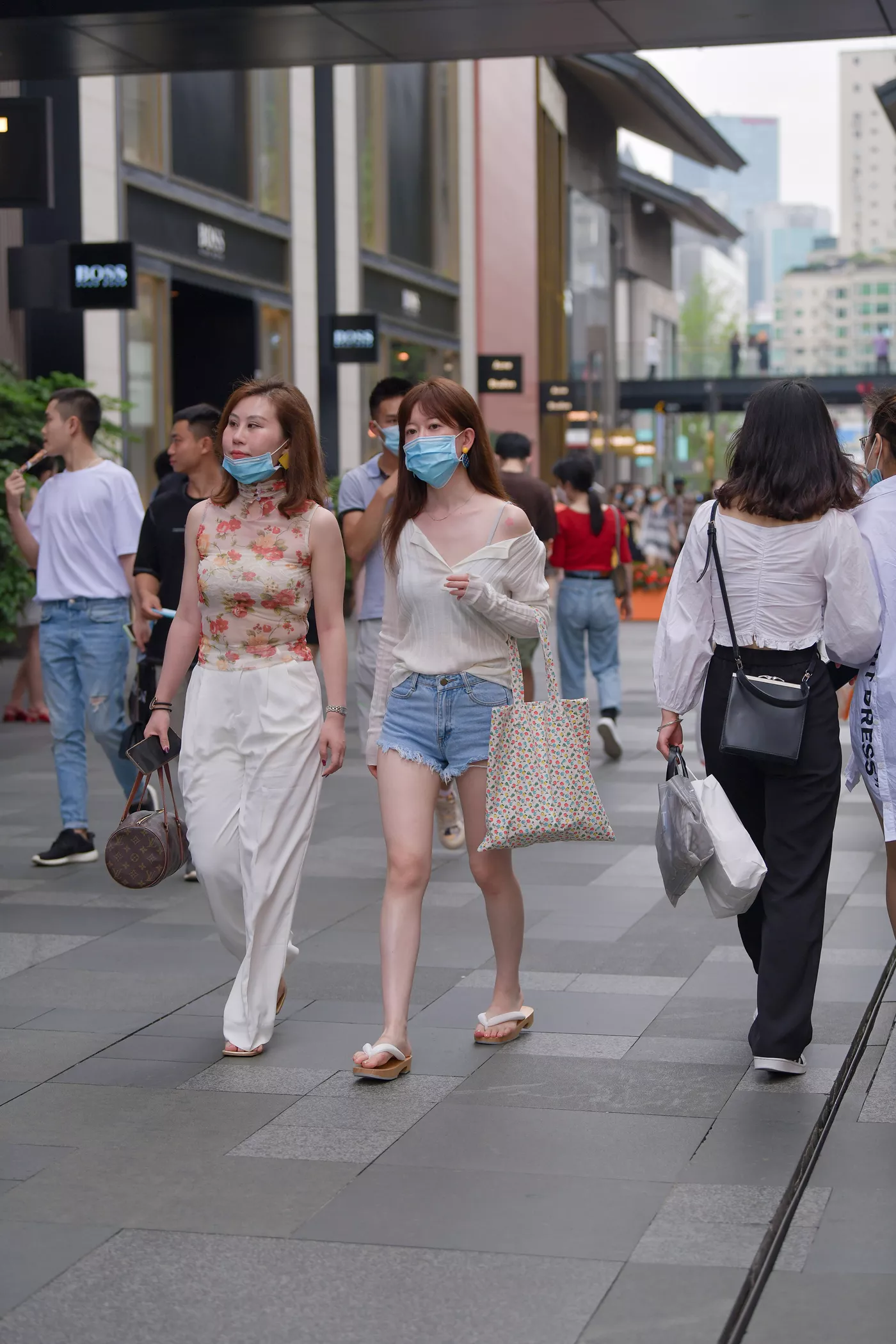 精选街拍作品 NO.4674 清秀牛仔短裤搭配[176P/412MB]插图