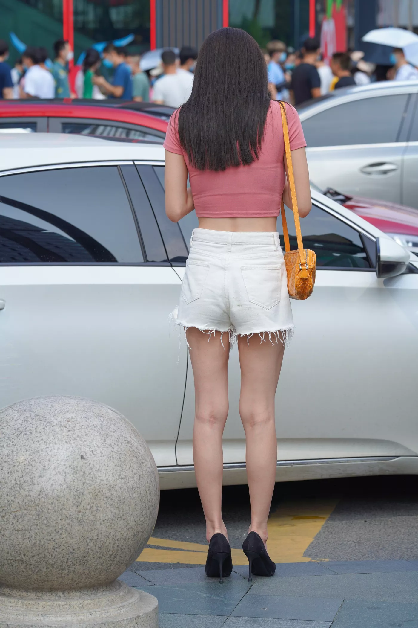 精选街拍作品 NO.4678 粉白搭配少女[104P/319MB]插图