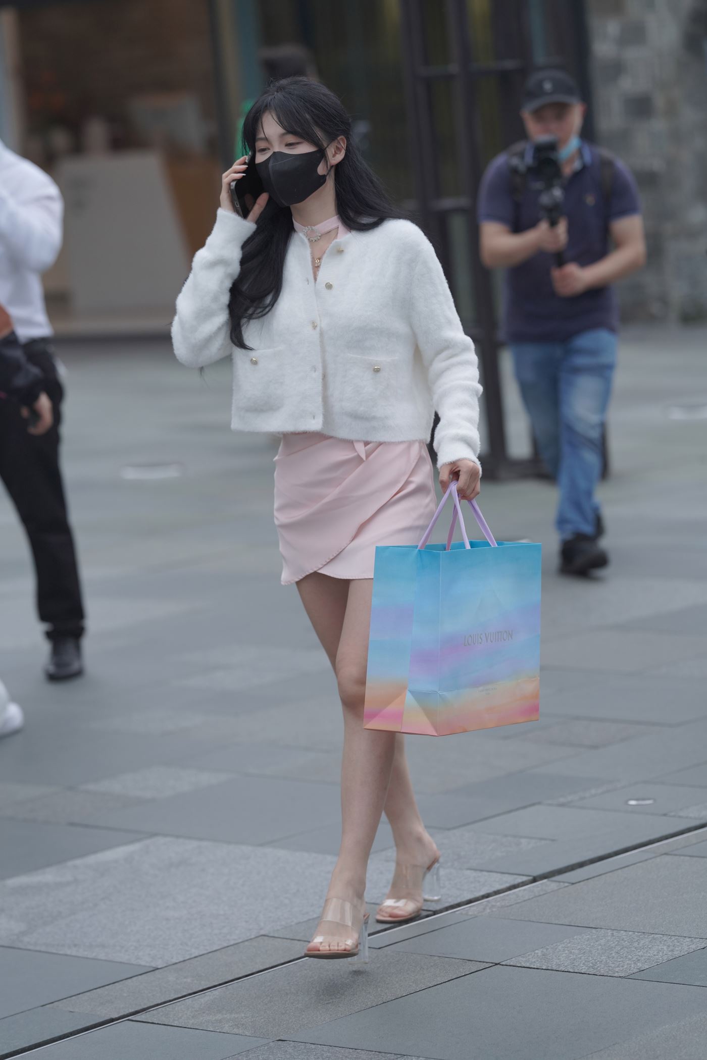 精选街拍作品 NO.4777 粉白搭配青春动人[144P/289MB]插图