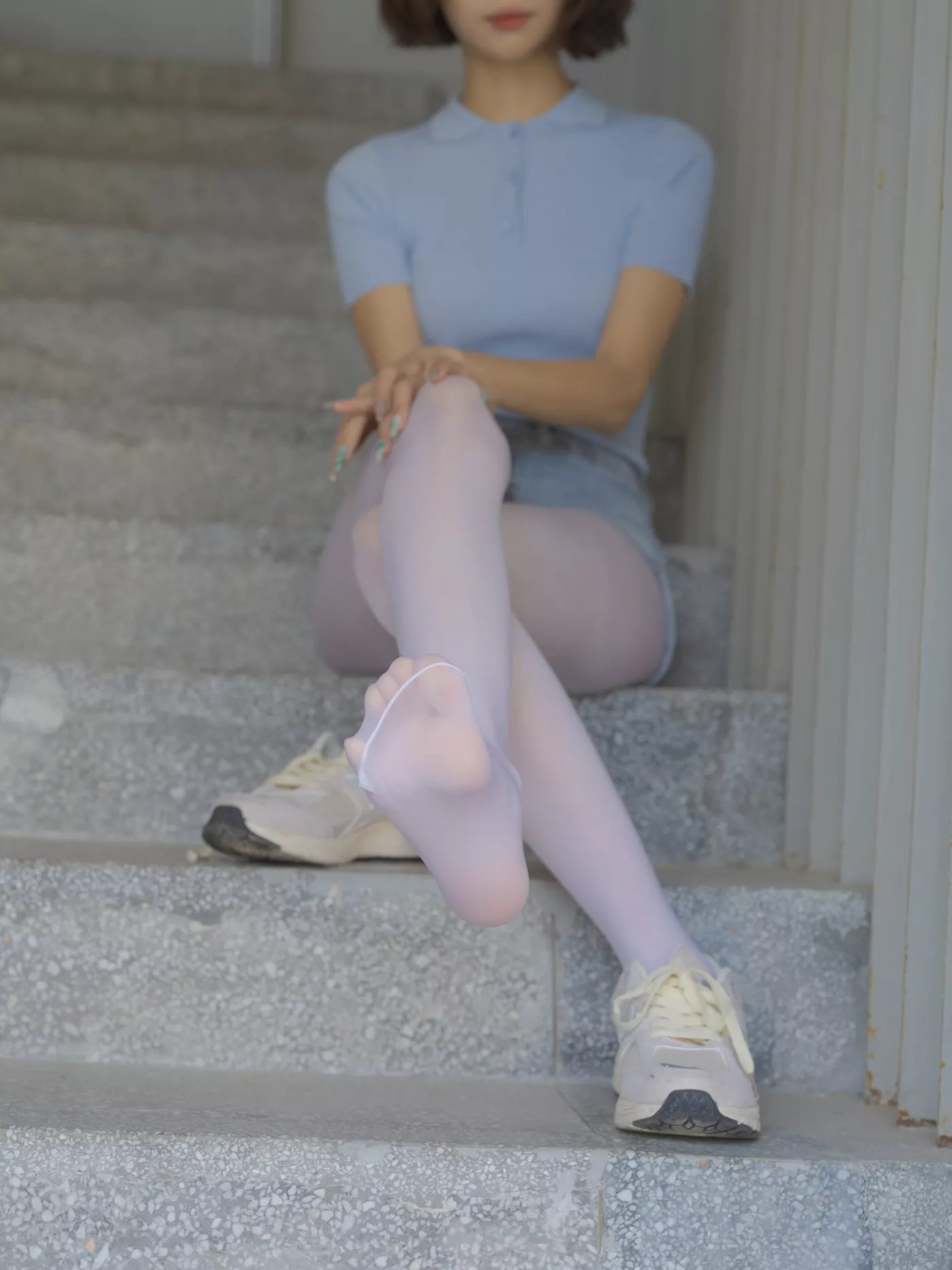 森萝财团写真 – 媛媛 试拍 15D超薄白丝[59P/1V/3.20GB]插图2