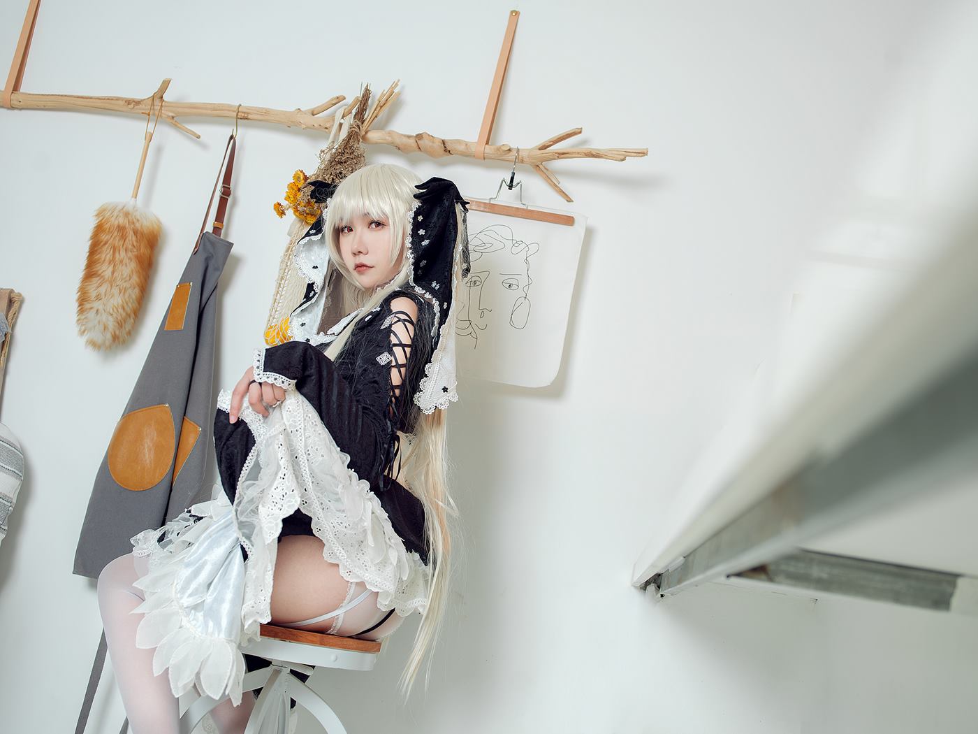 麻花麻花酱 – 可畏钕仆[15P/154MB]插图2