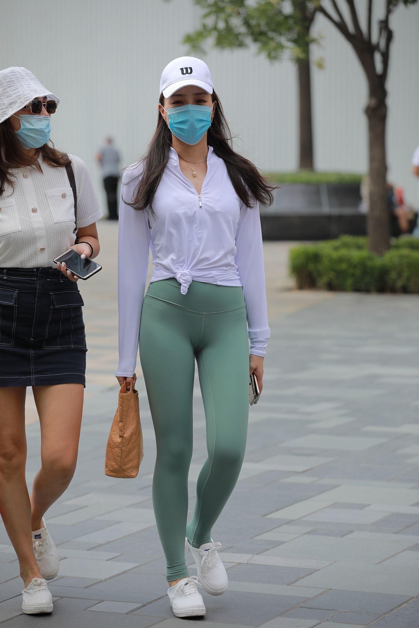 精选街拍作品 NO.4789 清爽减龄果绿色[114P/182MB]插图1