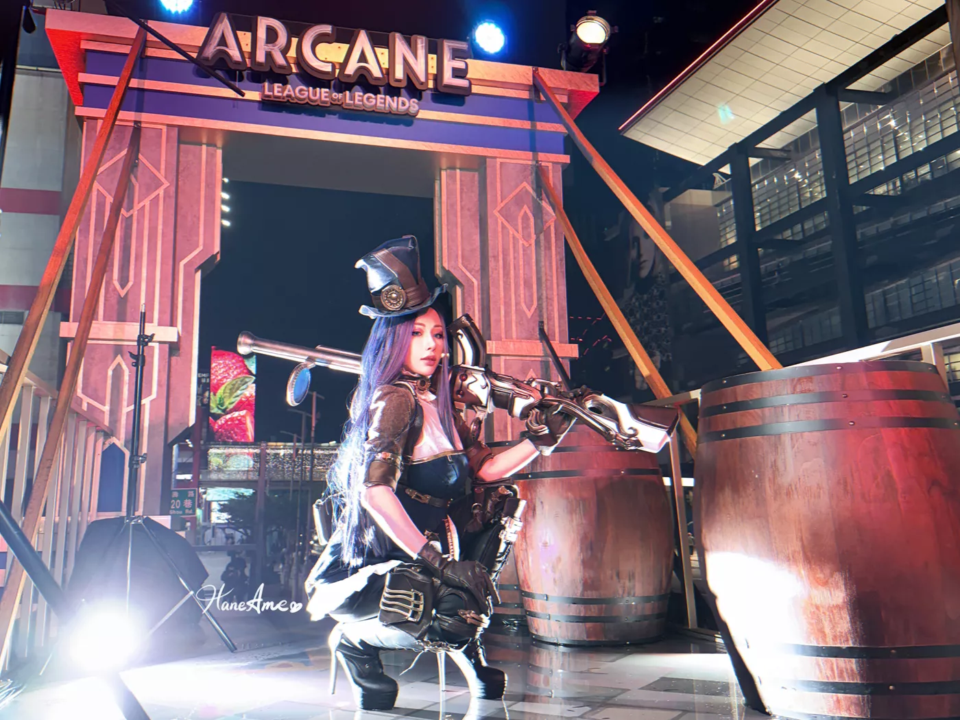 Hane Ame 雨波写真 – 英雄联盟 凱特琳[27P/2V/293MB]插图