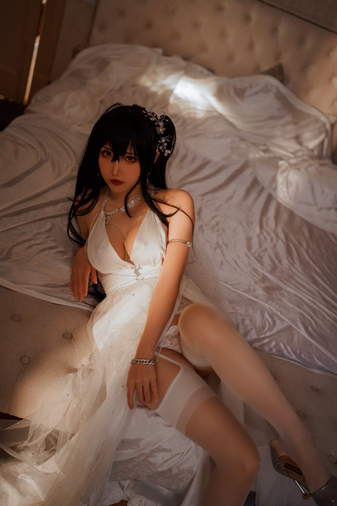 面饼仙儿 – 碧蓝航线 大凤 婚纱[32P/466MB]插图