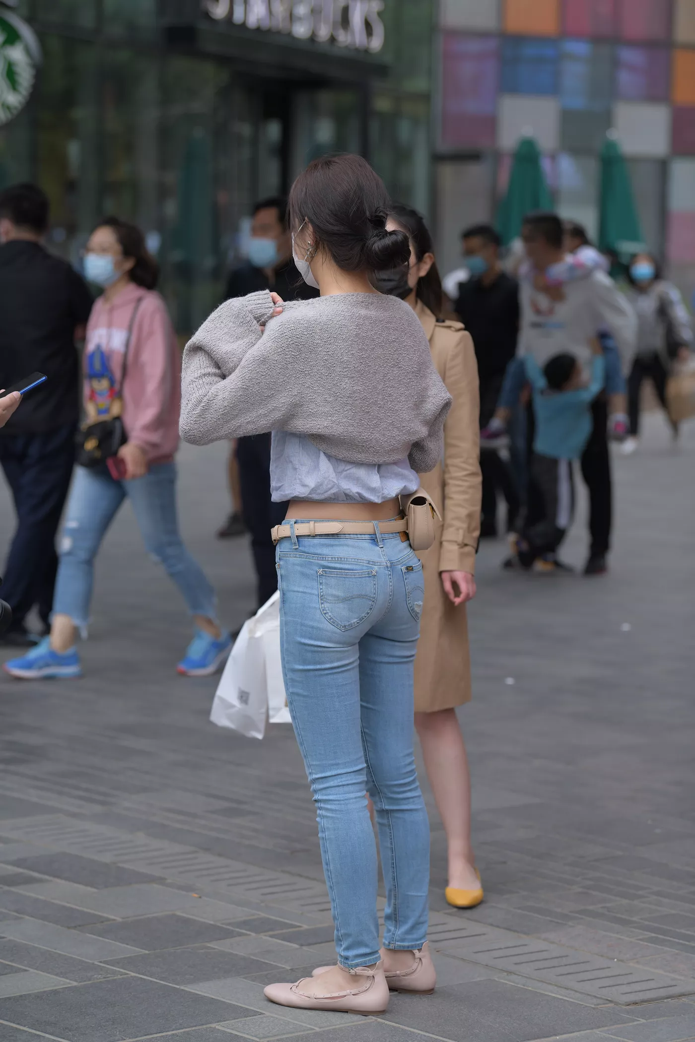 精选街拍作品 NO.4675 温婉甜美小解解[41P/85MB]插图2