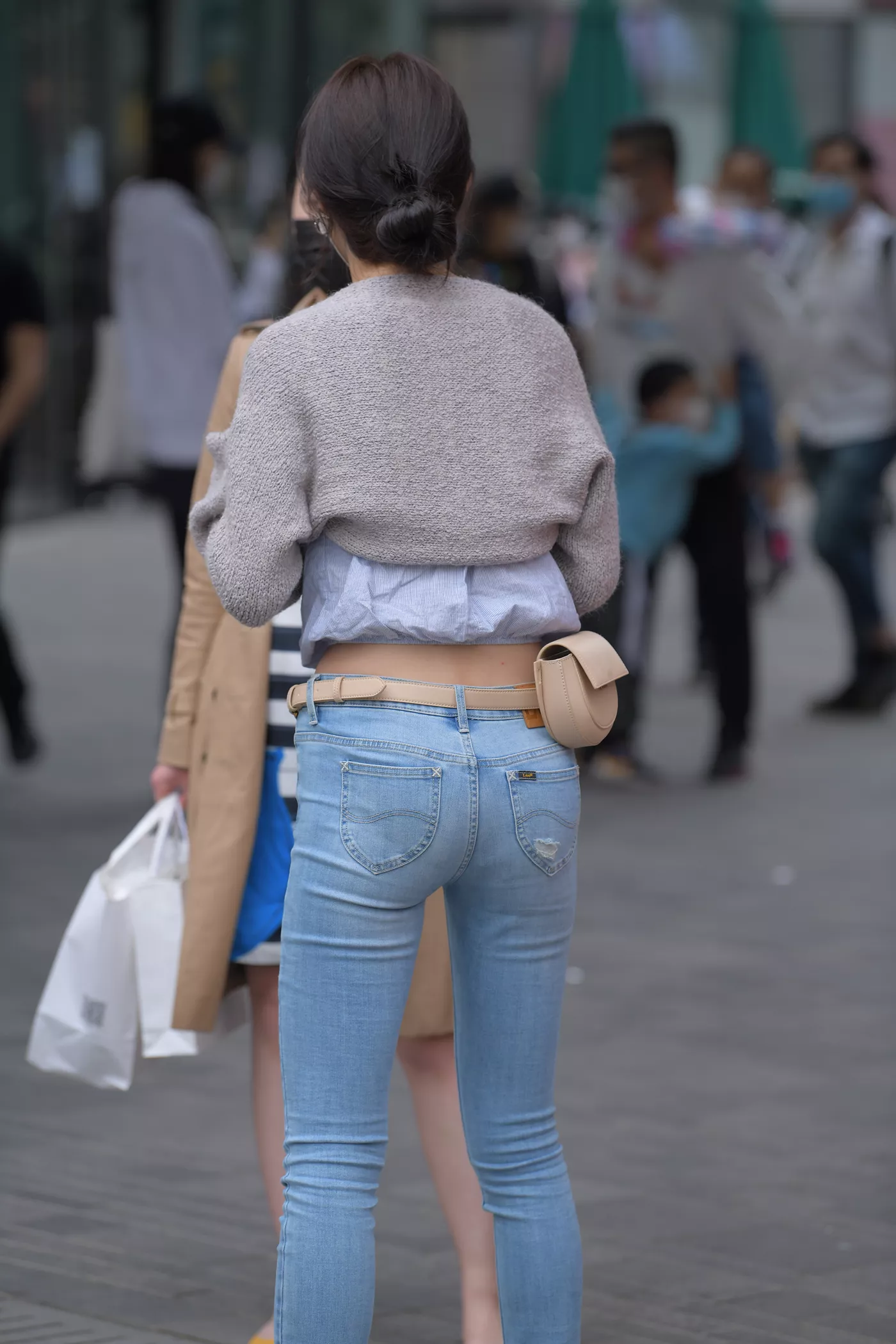 精选街拍作品 NO.4675 温婉甜美小解解[41P/85MB]插图3