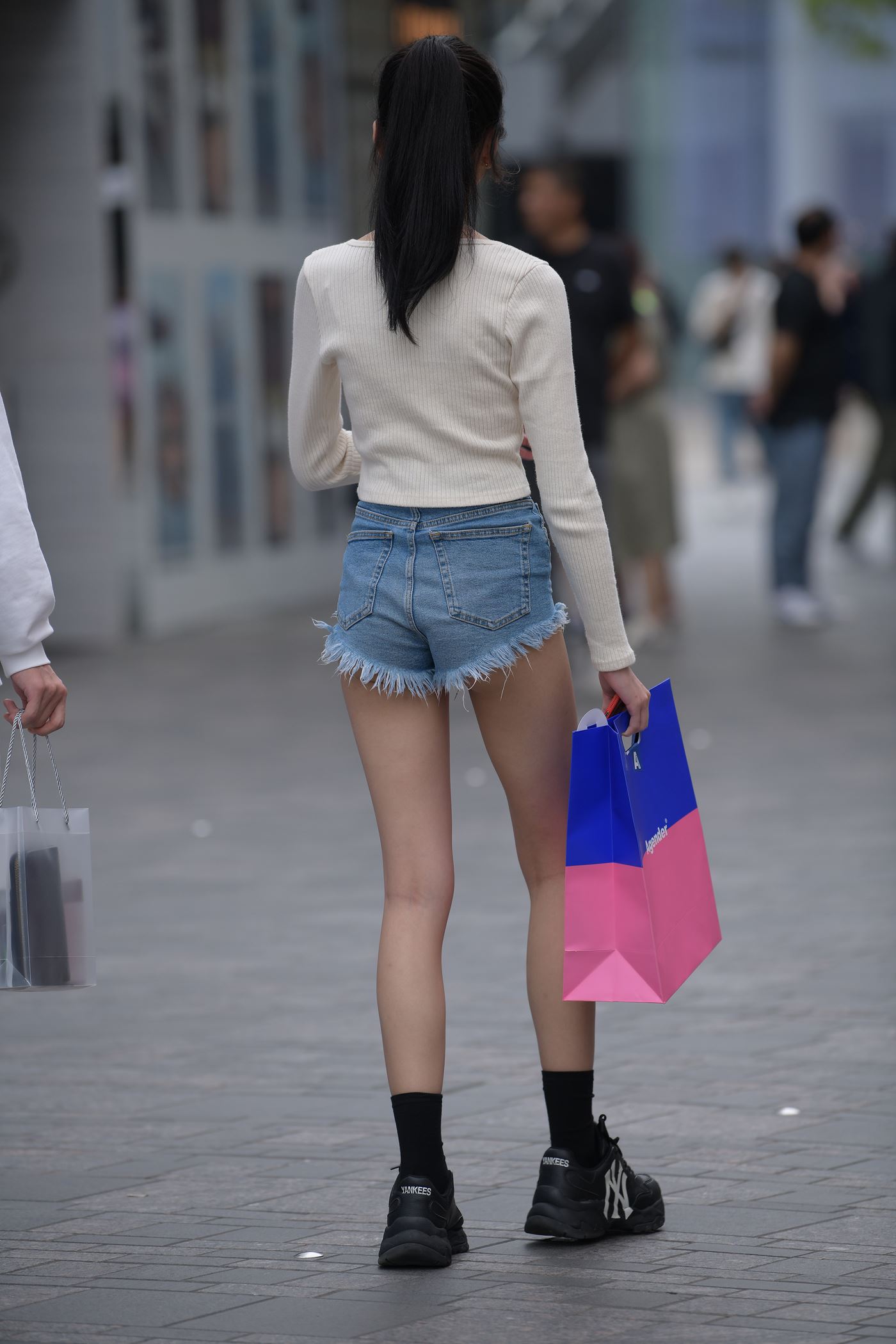 精选街拍作品 NO.4835 短靴短裤经典搭配[123P/243MB]插图2