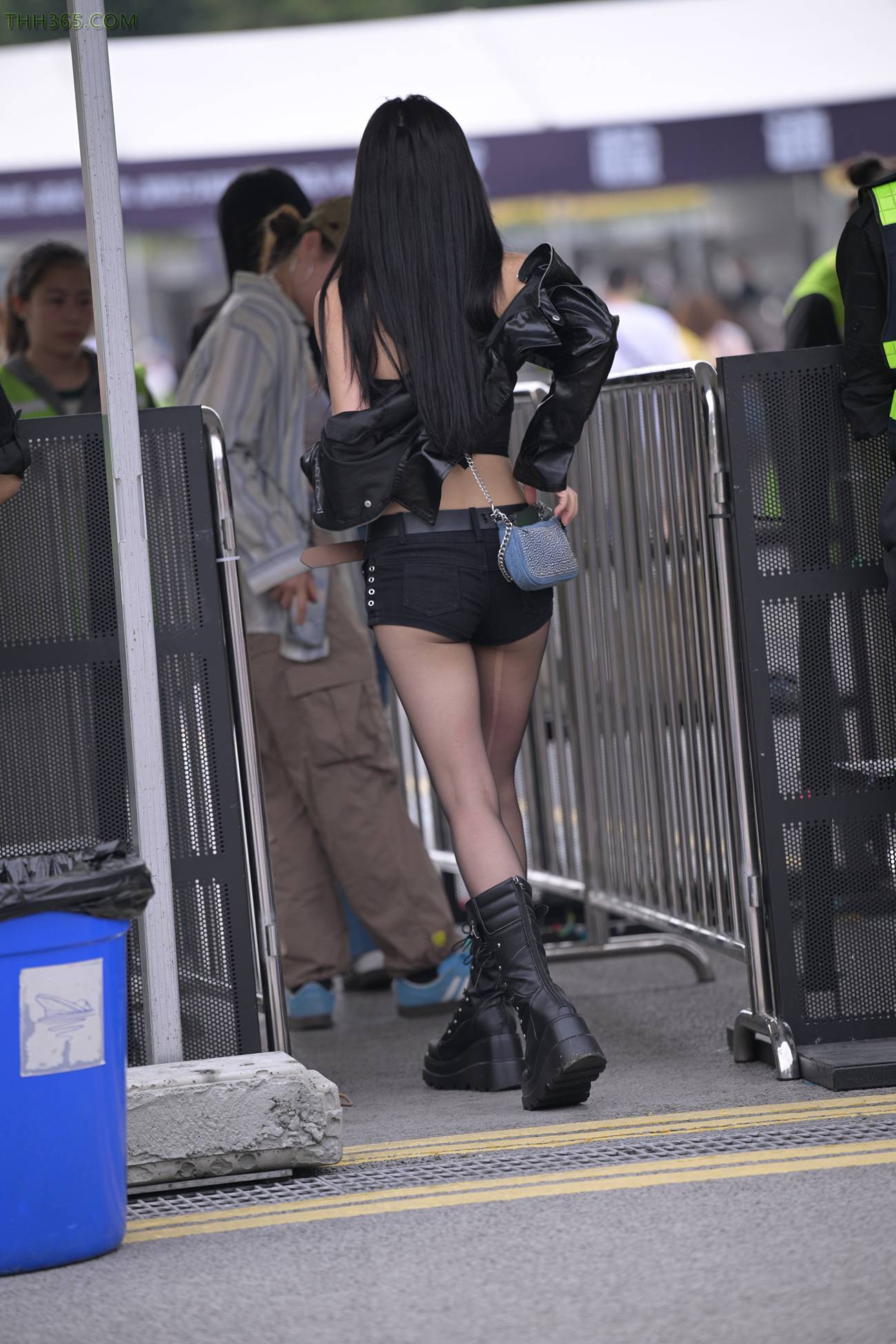 精选街拍作品 NO.4763 长靴短裤时尚搭配[77P/180MB]插图