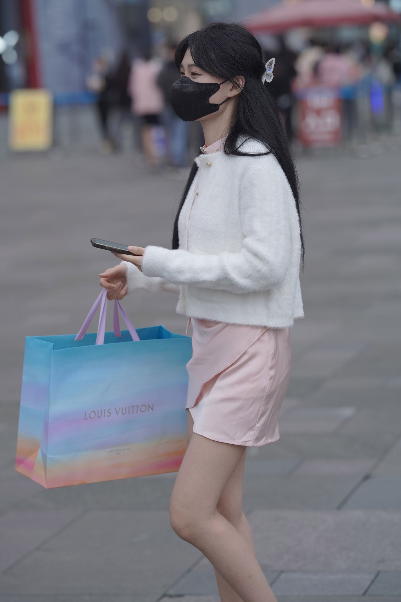 精选街拍作品 NO.4777 粉白搭配青春动人[144P/289MB]插图3