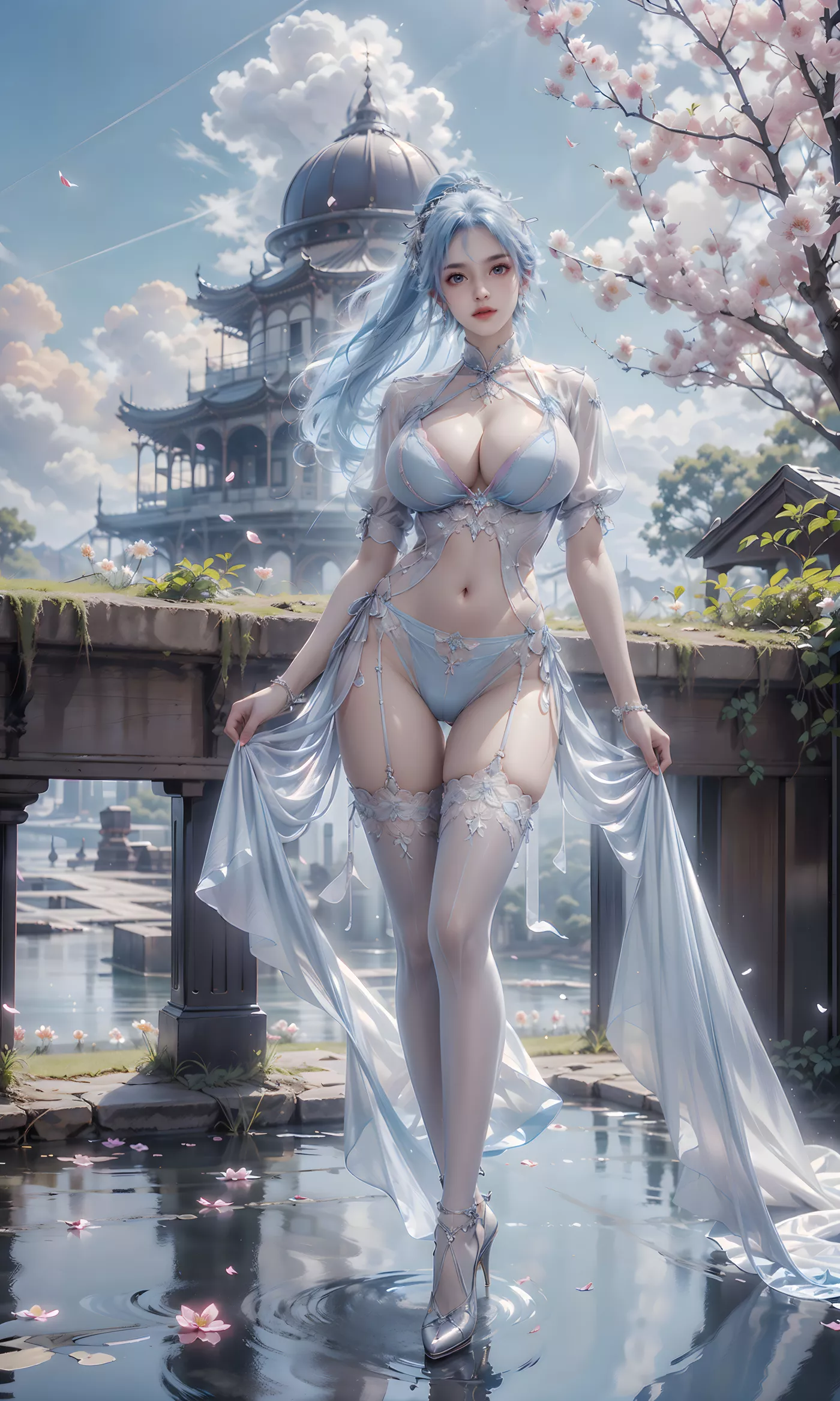 AI绘画 475 白丝[64P/372MB]插图1