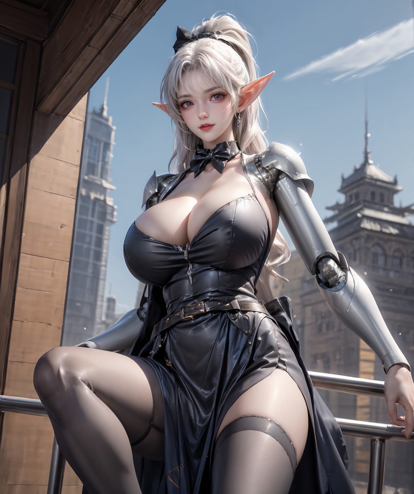 AI绘画 497 精灵女骑士[29P/331MB]插图3