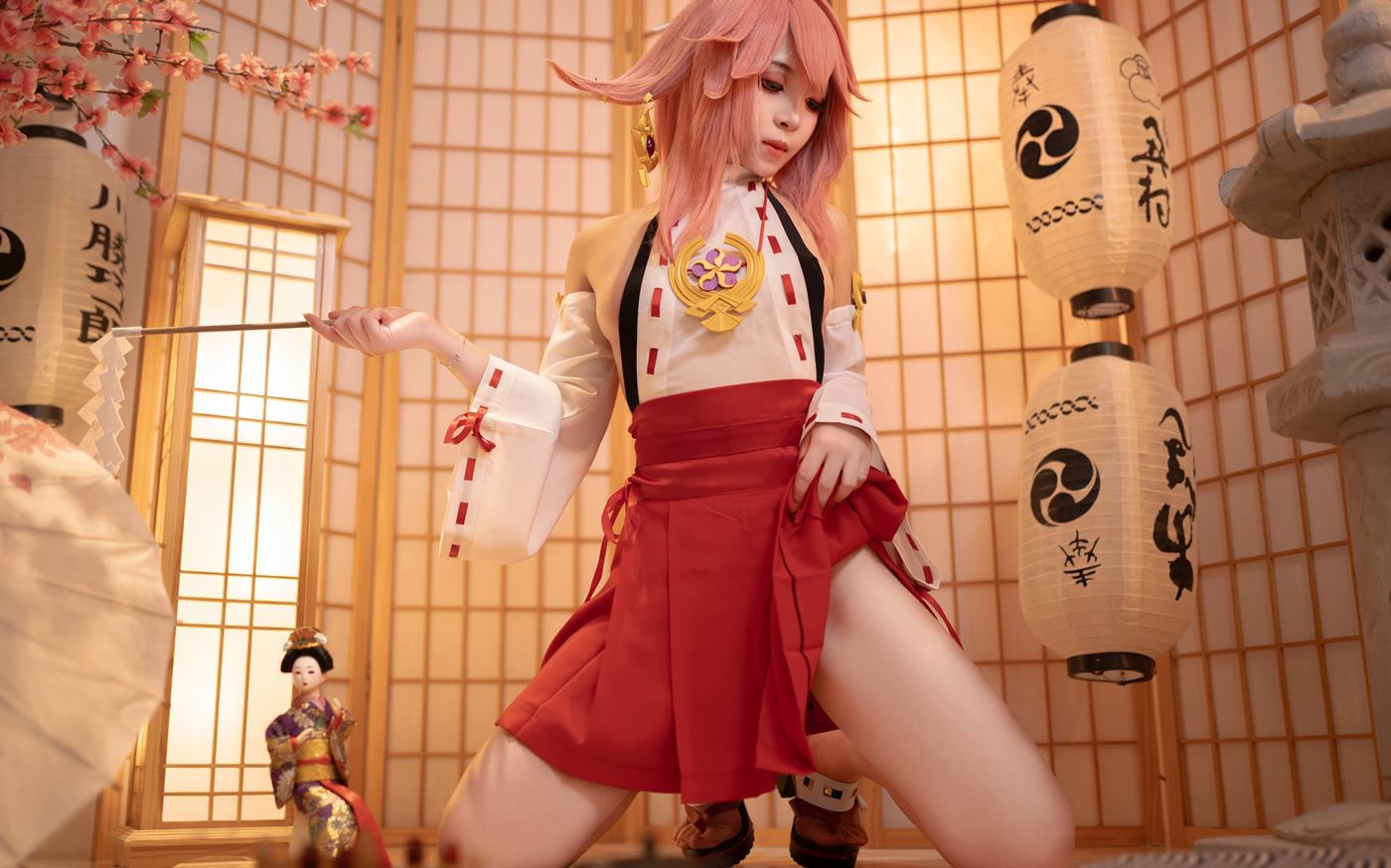 Bangni邦尼 – 原神 八重神子[9P/53MB]插图2