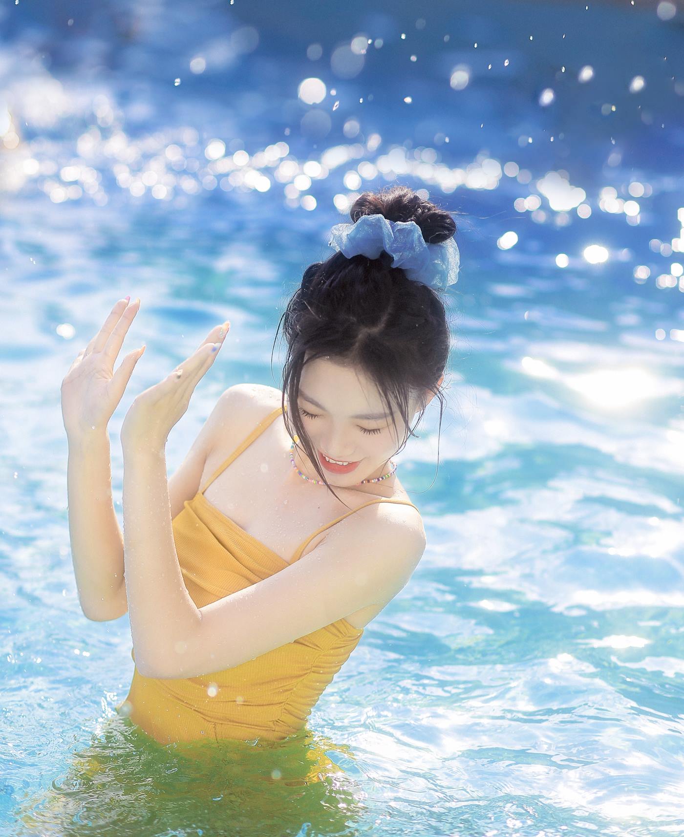 [YITUYU艺图语]2022.11.02 清凉一夏 晚小九[23+1P/314MB]插图2