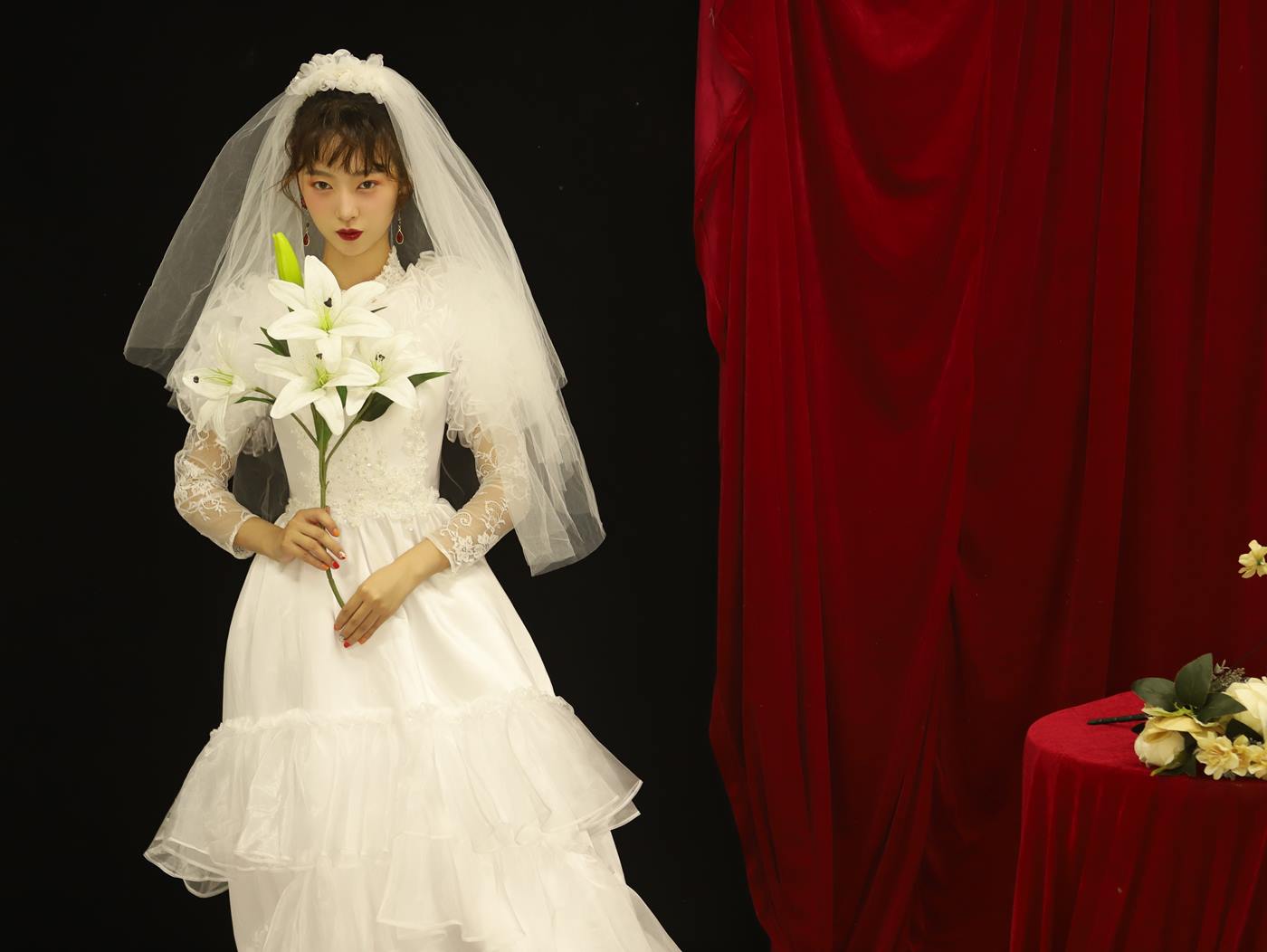 [YITUYU艺图语]2022.11.03 穿婚纱的女孩 小文[21+1P/141MB]插图2
