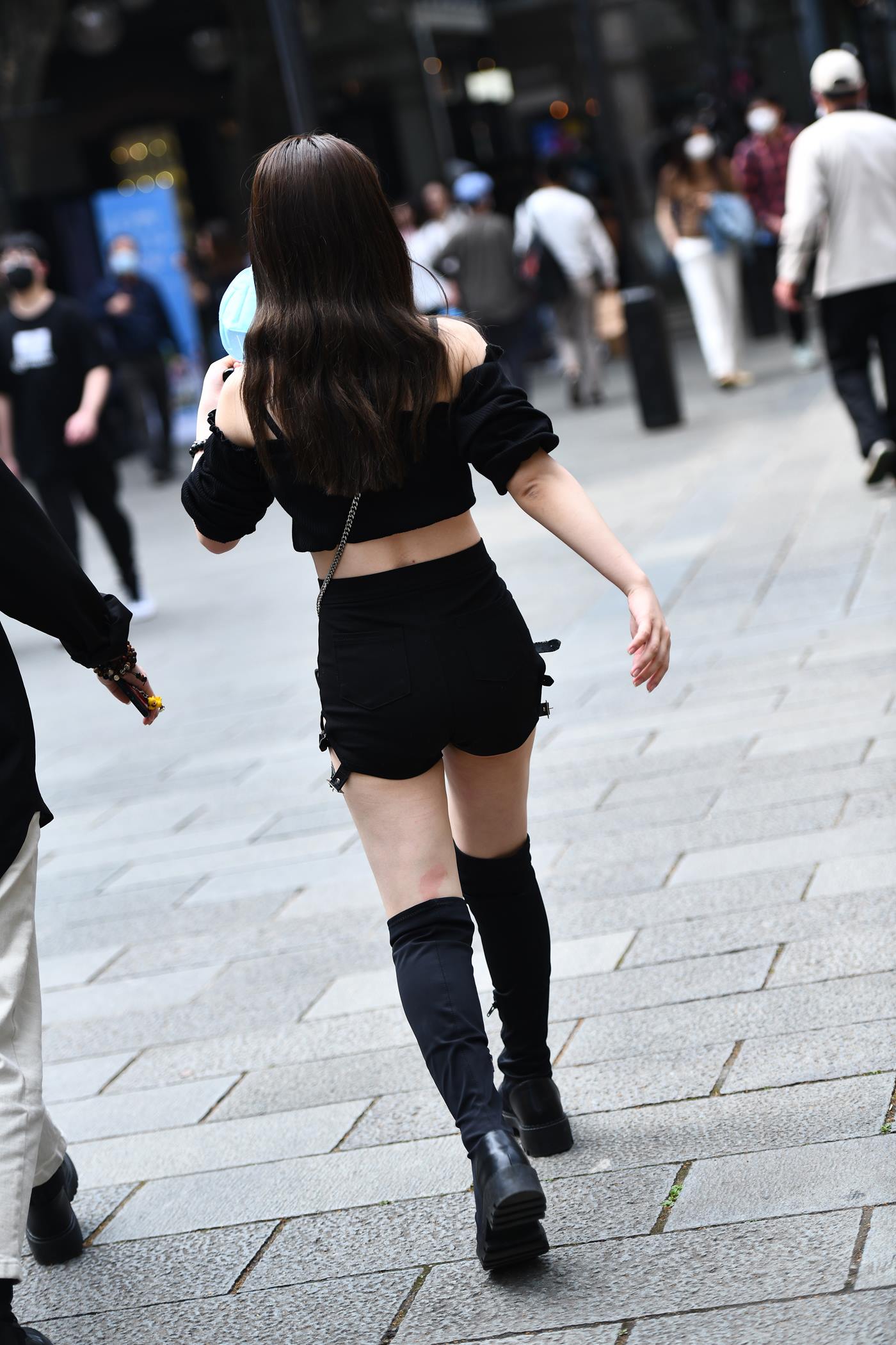 精选街拍作品 NO.5051 甜美长靴短裤[96P/186MB]插图2