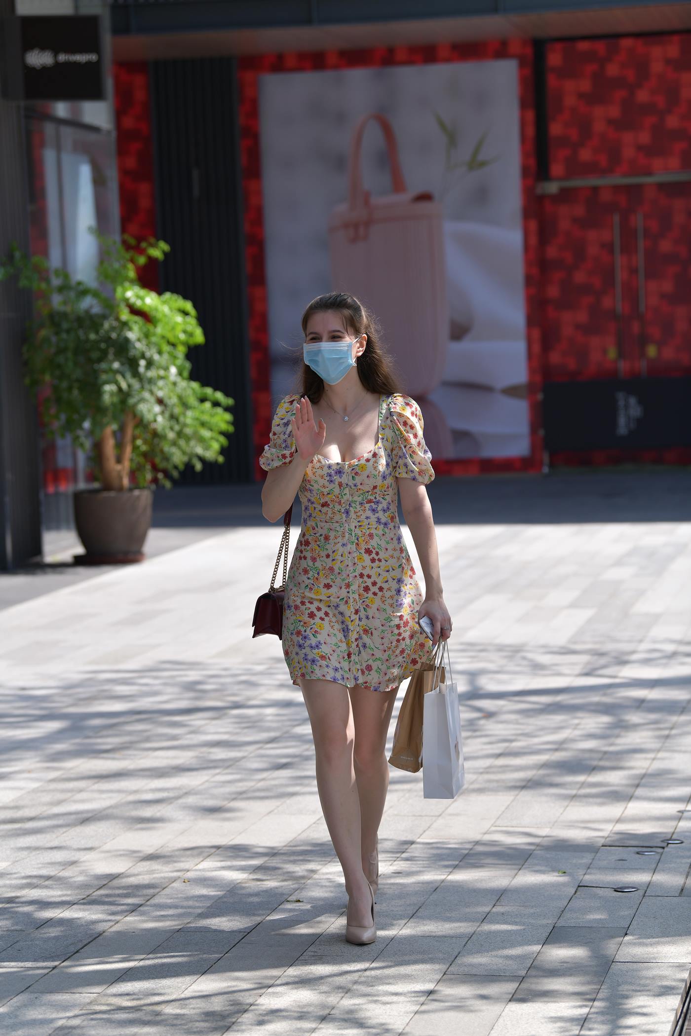 精选街拍作品 NO.5031 甜美碎花裙[108P/228MB]插图1