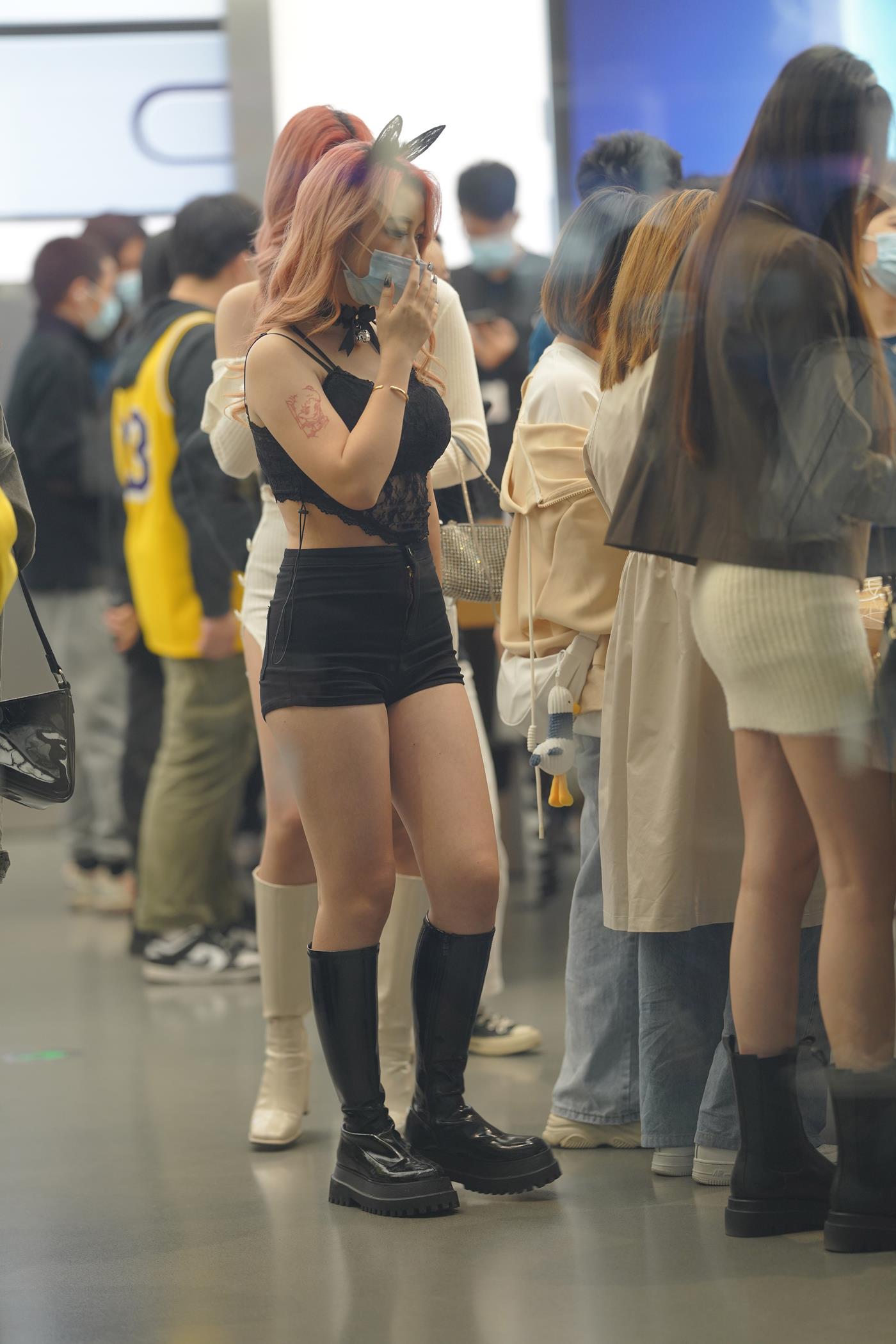 精选街拍作品 NO.4972 长靴套装裙[259P/799MB]插图2