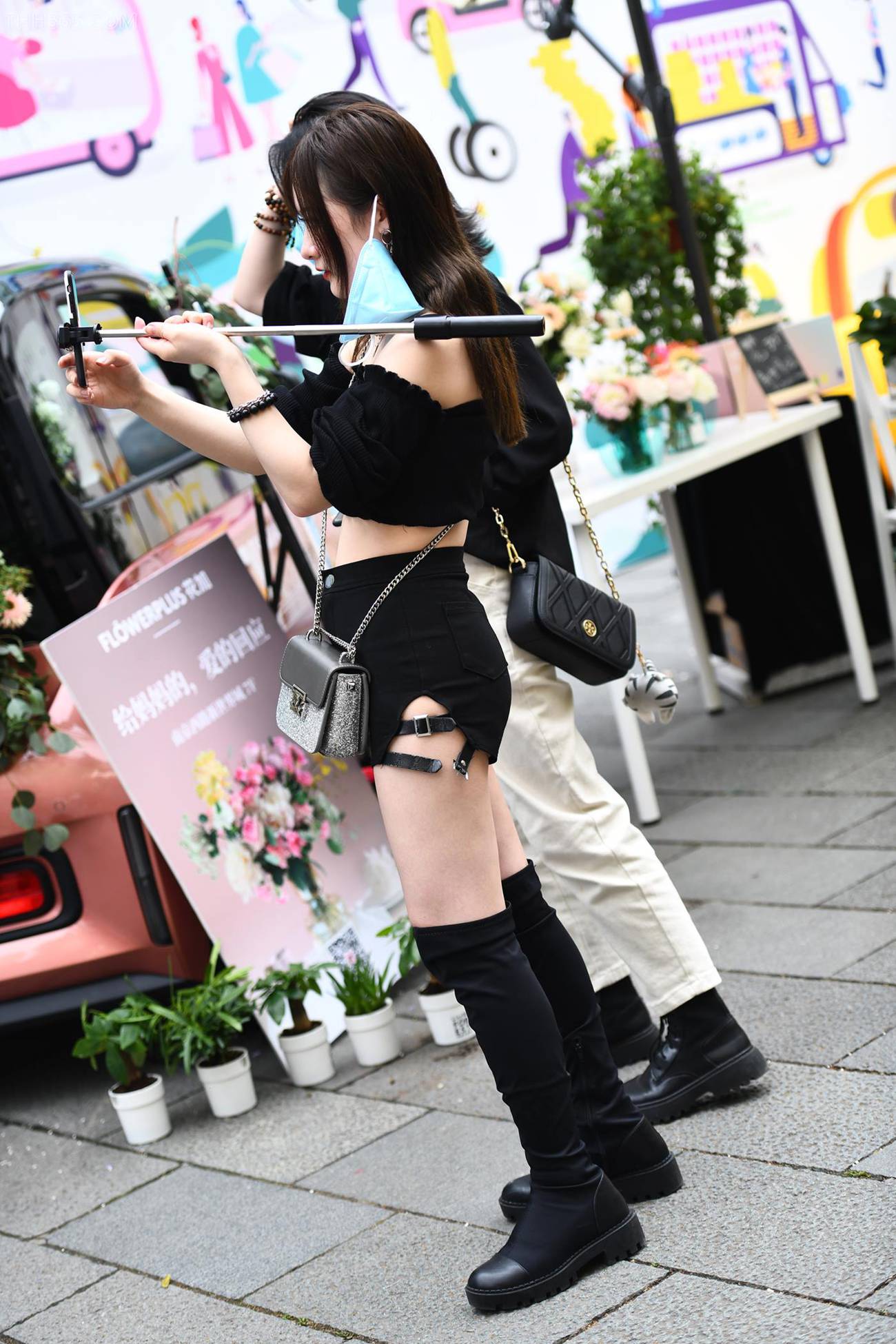 精选街拍作品 NO.5051 甜美长靴短裤[96P/186MB]插图3