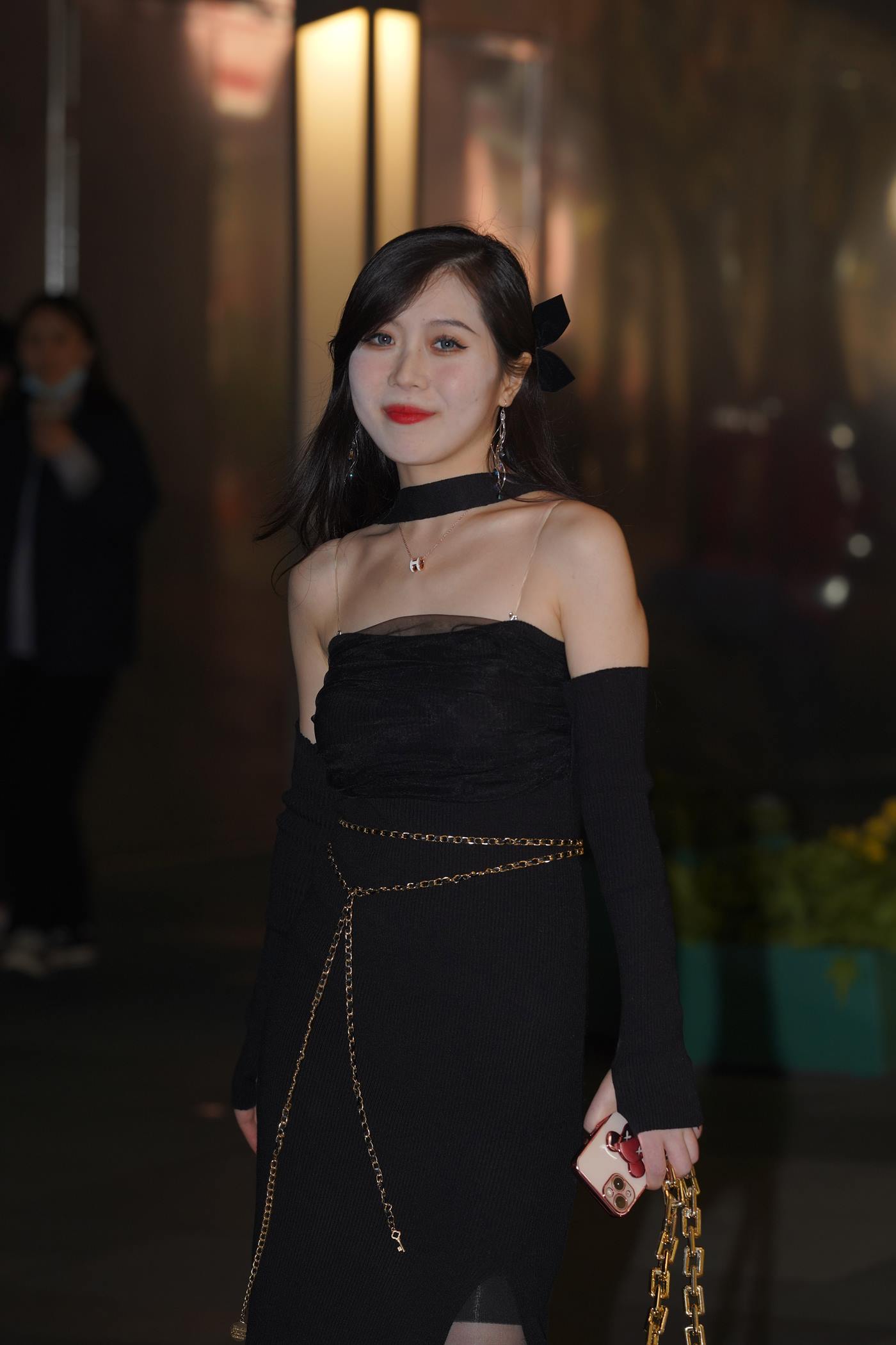 精选街拍作品 NO.5072 复古黑色长裙[190P/591MB]插图2