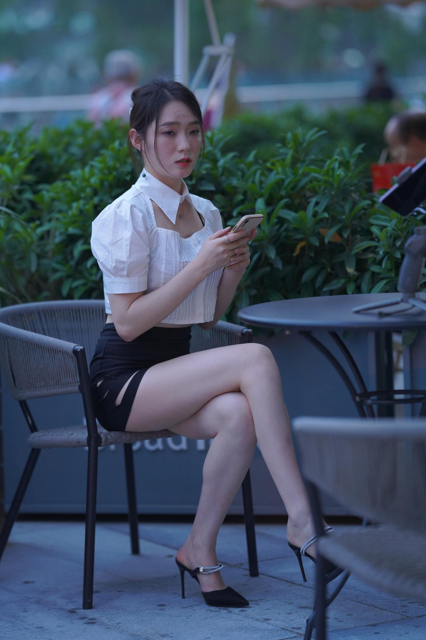 精选街拍作品 NO.5008 黑白搭配魅力短裙[589P/1.23GB]插图3