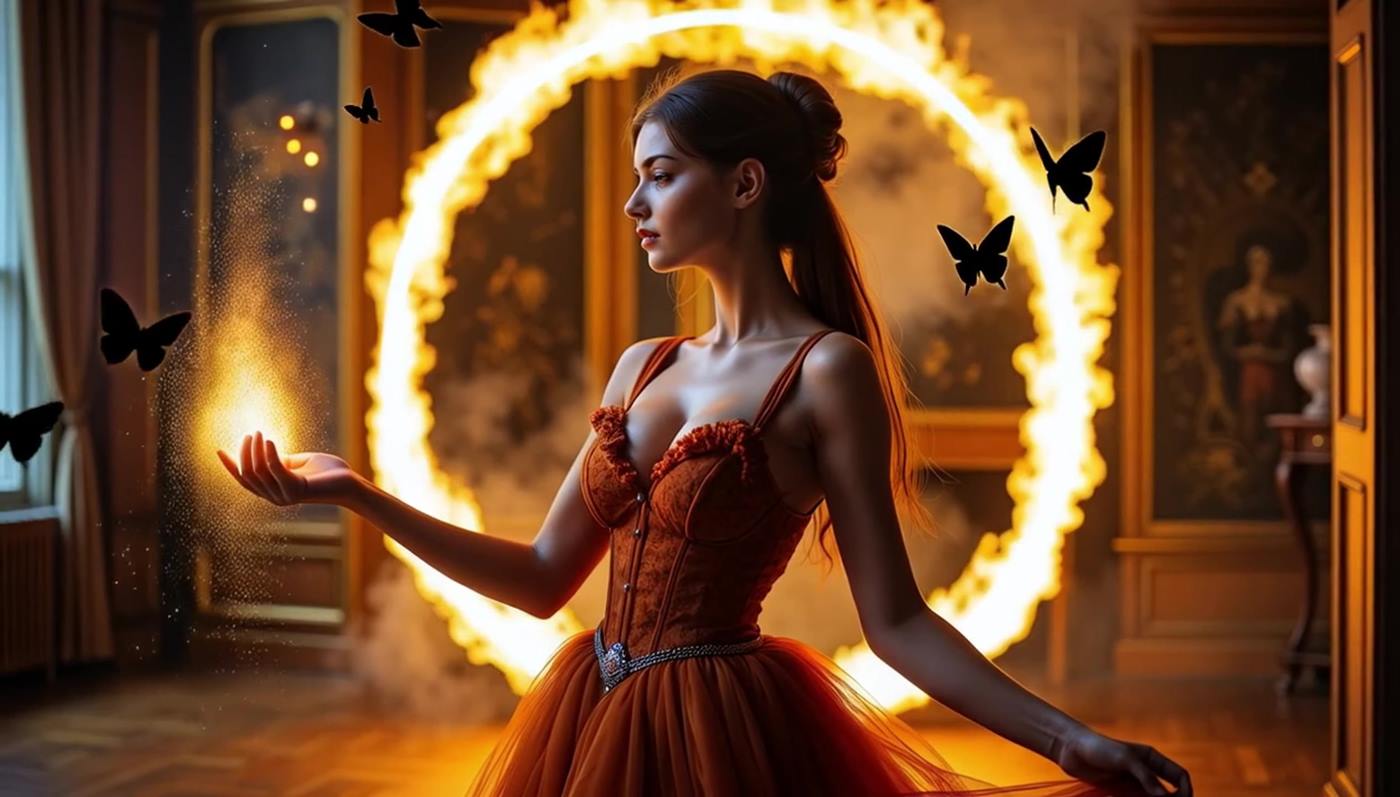 AI Video 014 2 Hour Victorian Goddess NO LOOP [4K] – AI-Generated Everything _ Background Music[4K1V2.16GB]