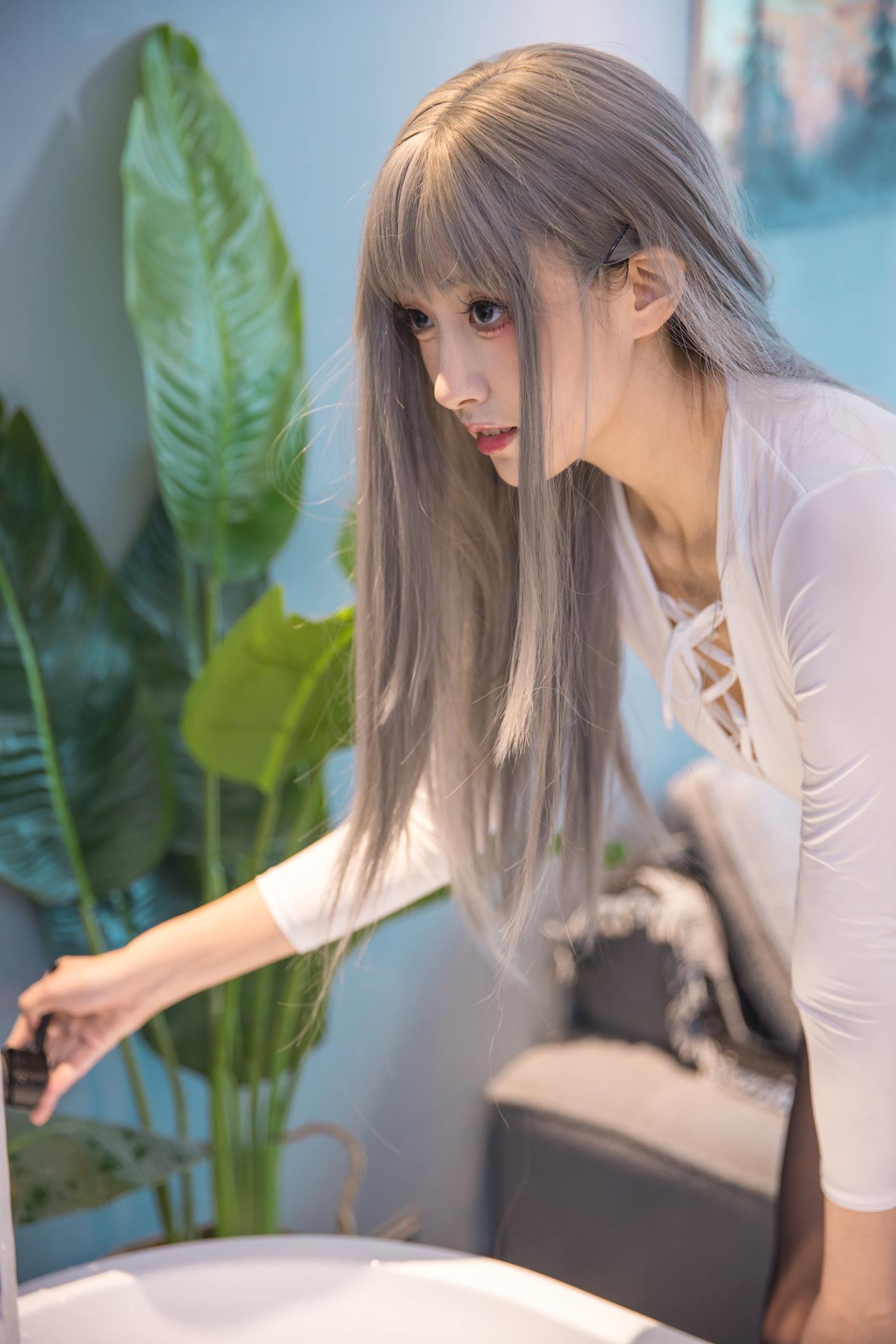 冬马路纱 – 浴缸湿身黑丝[23P/410MB]插图2