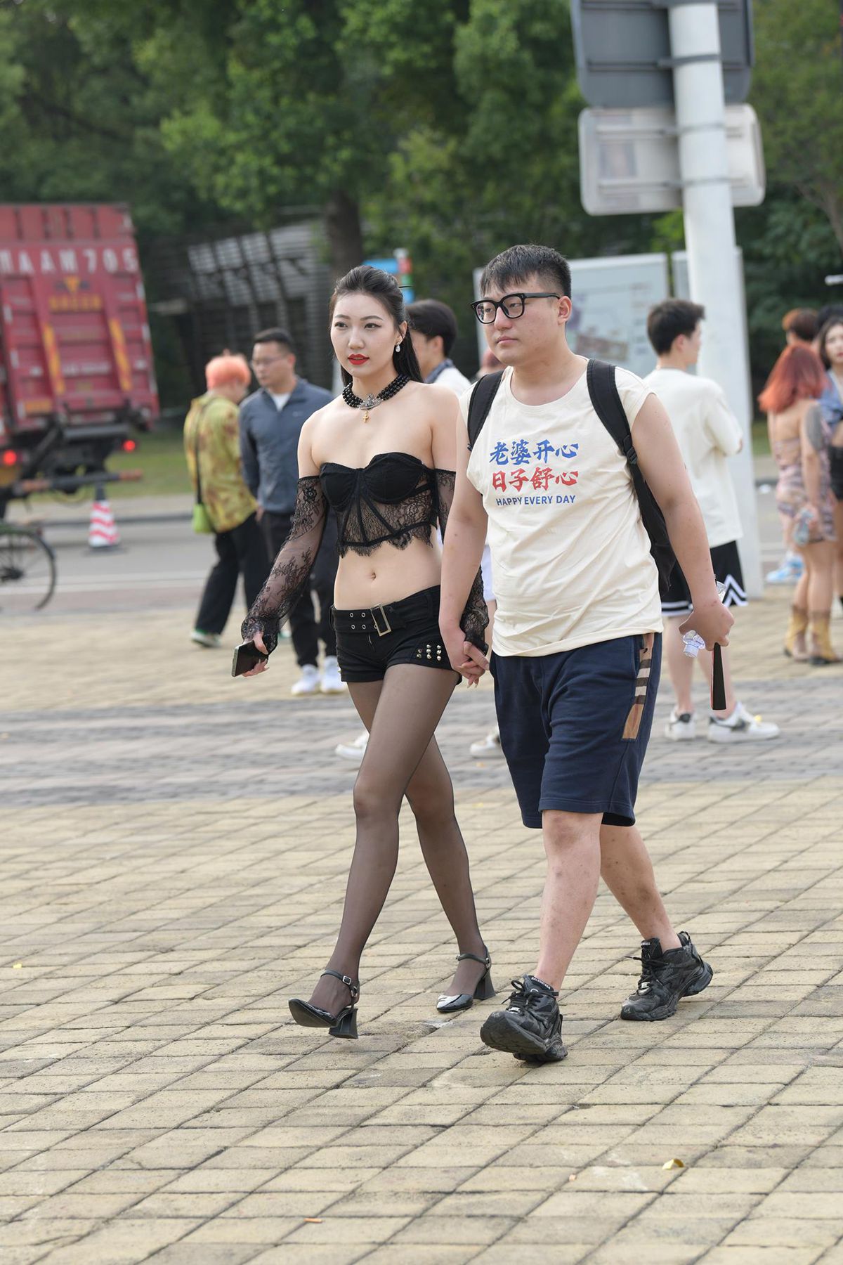 精选街拍作品 NO.5179 甜美暗黑风[95P/243MB]插图