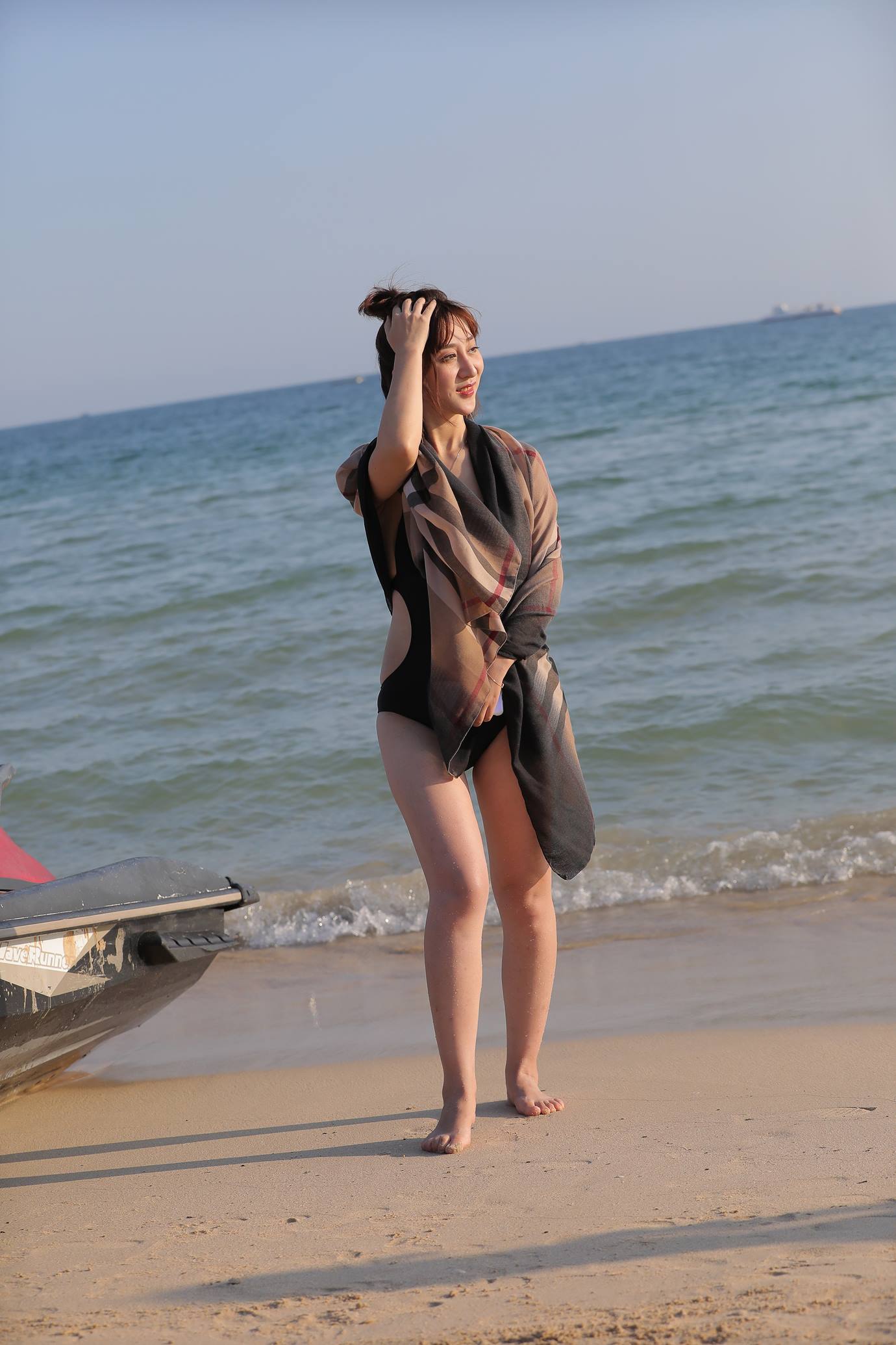 精选街拍作品 NO.5237 黑色魅力泳衣[184P/289MB]插图1