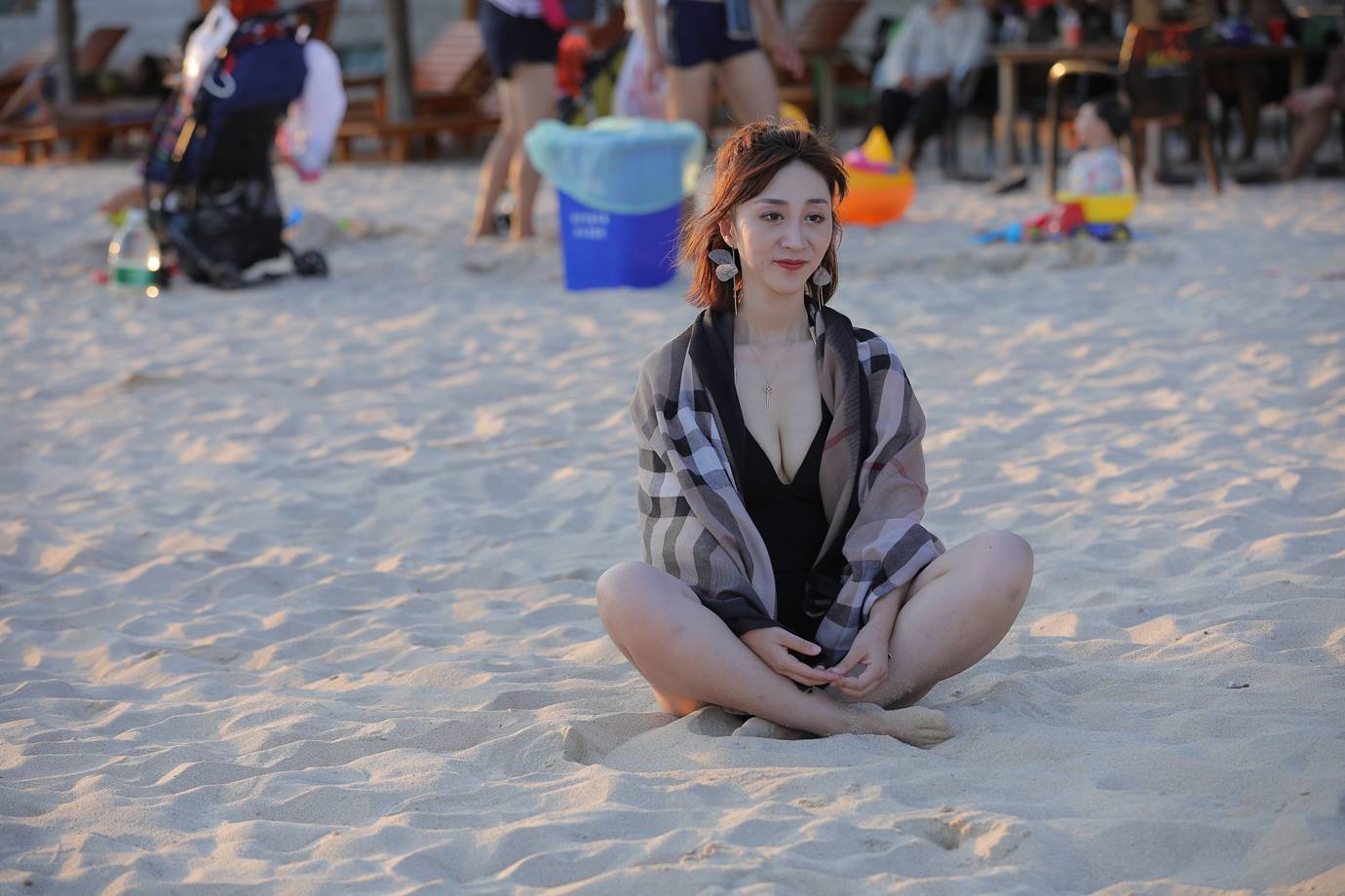 精选街拍作品 NO.5237 黑色魅力泳衣[184P/289MB]插图2