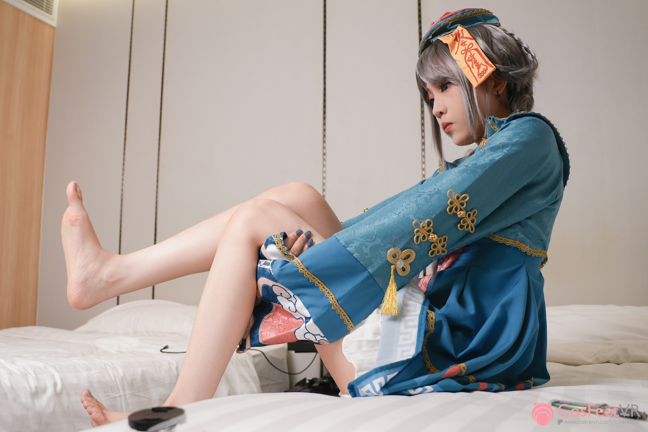 CosFeetVR [小僵屍lolita] (Niki) 足控VR [15V/45P/29.3G]插图1
