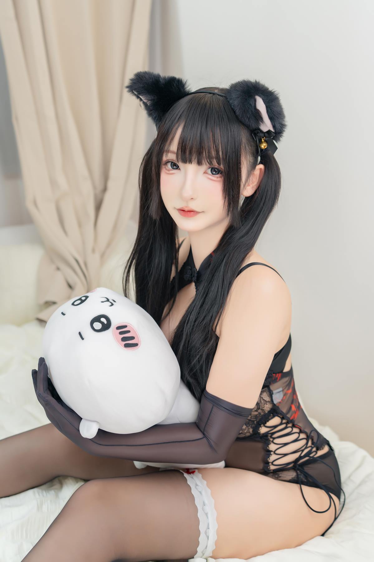 神楽板真冬 NO.258 – 黑猫佑或[75P/2V/379MB]插图1