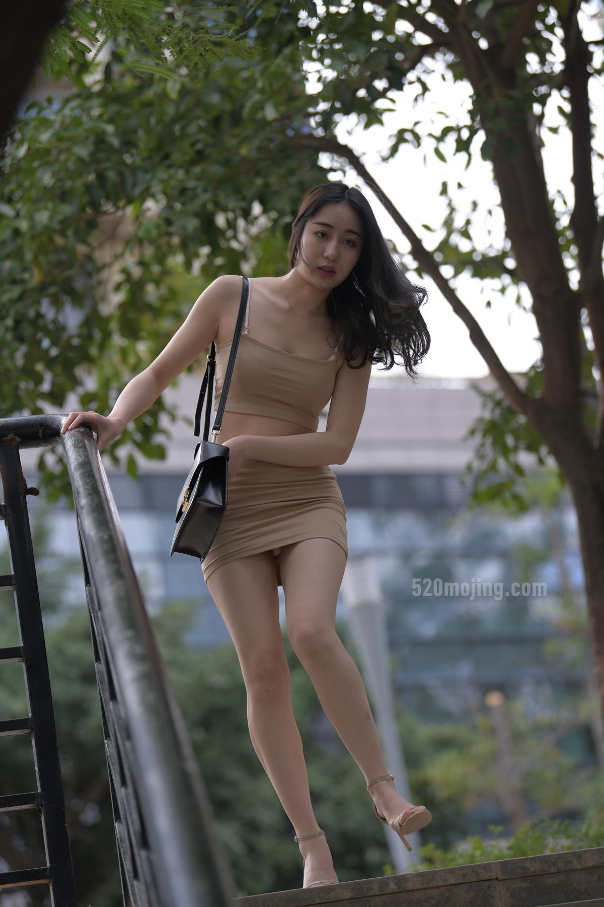 精选街拍作品 NO.5607 棕色套装裙[457P/927MB]插图3