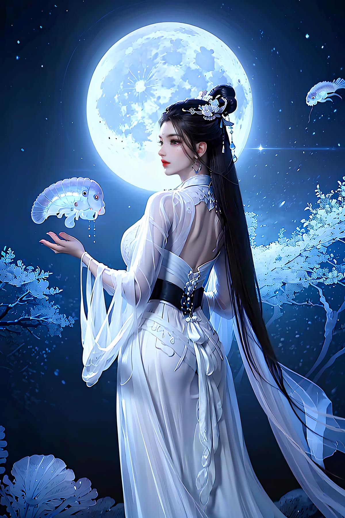 AI绘画 620 少年白马醉春风 玥瑶 美腿长裙[125P/1.08GB]插图2