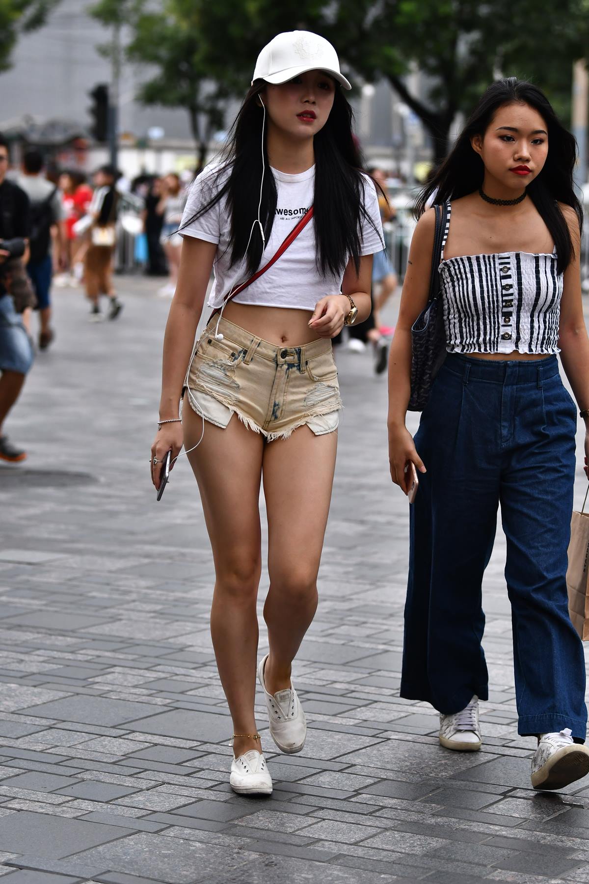 精选街拍作品 NO.5557 青春牛仔短裤[42P/46MB]插图3